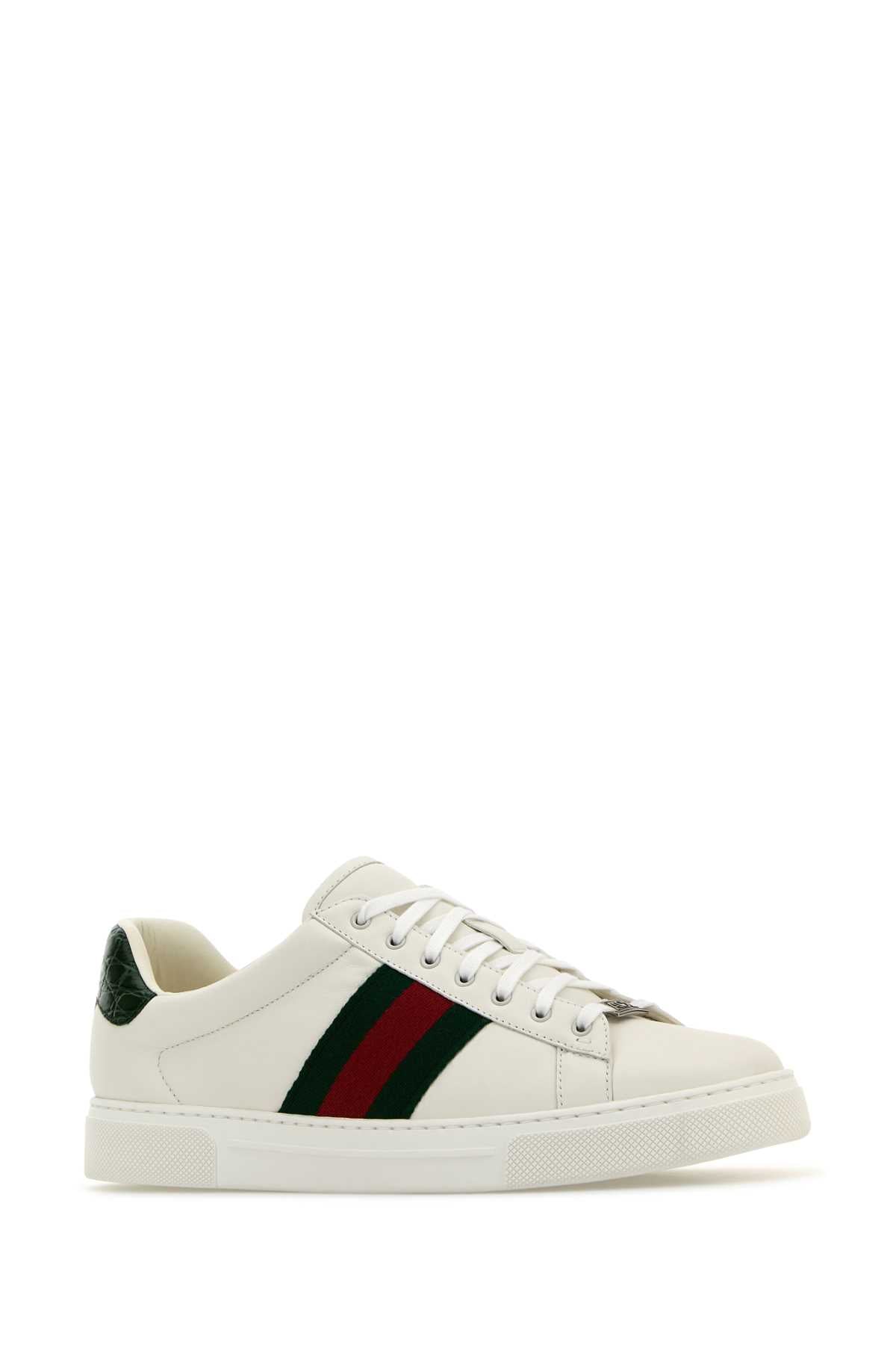 Men's Gucci Ace Sneaker With Web