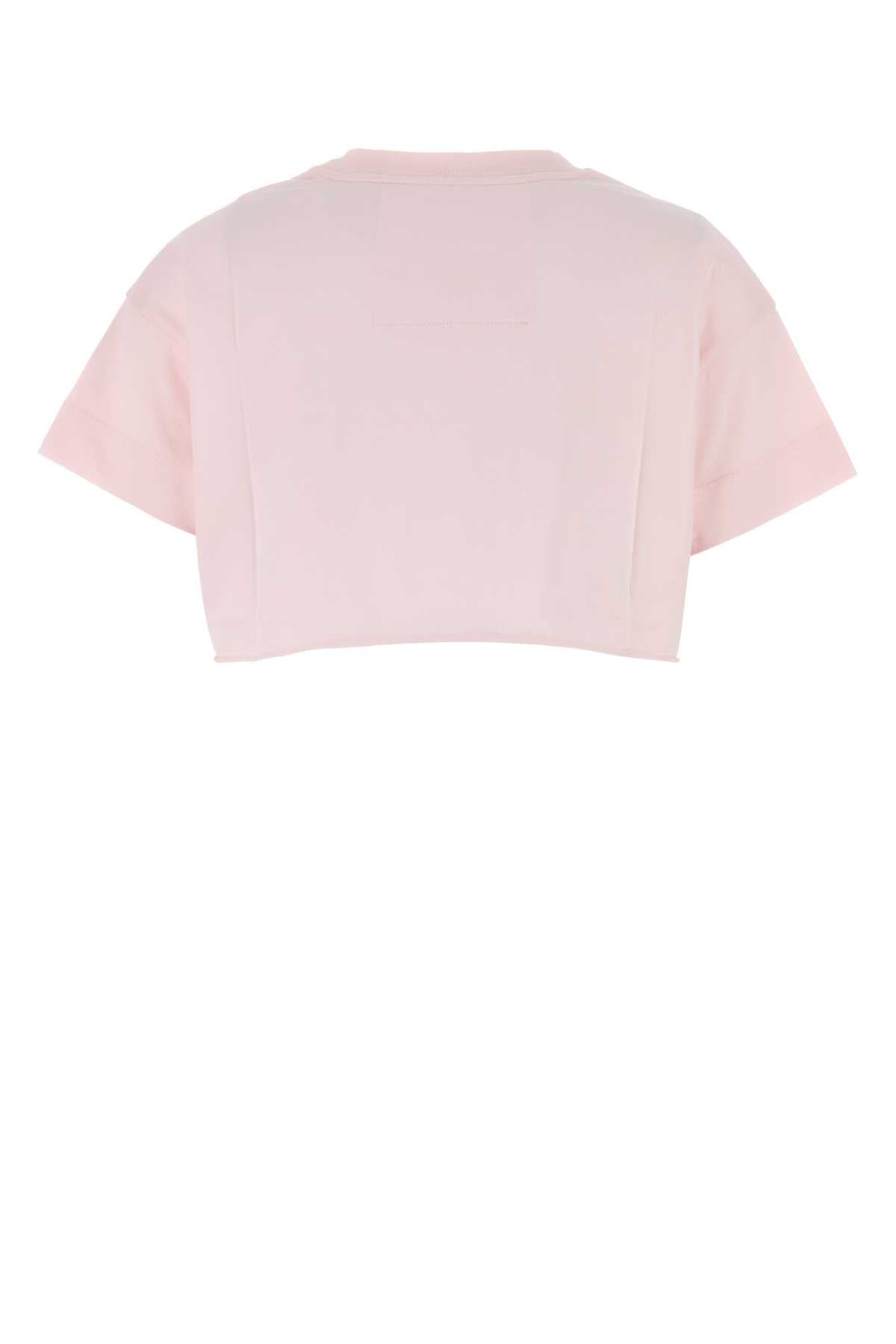 Cropped Cotton T-Shirt
