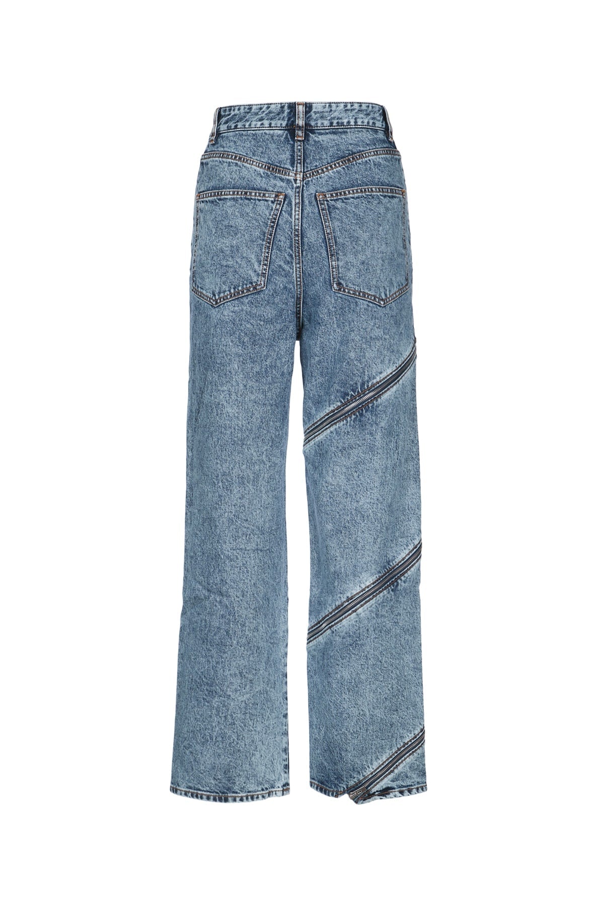 Spiral Denim Pants