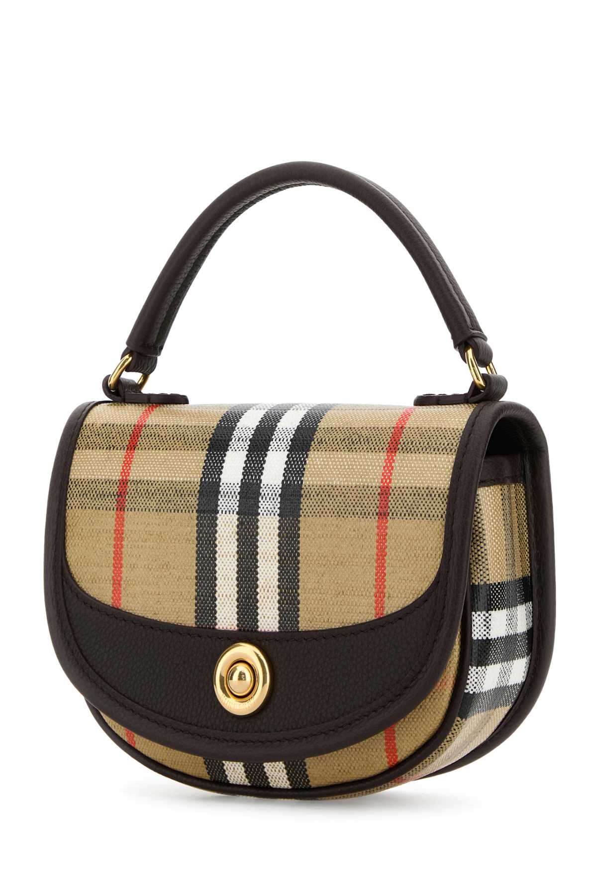 Printed canvas handbag