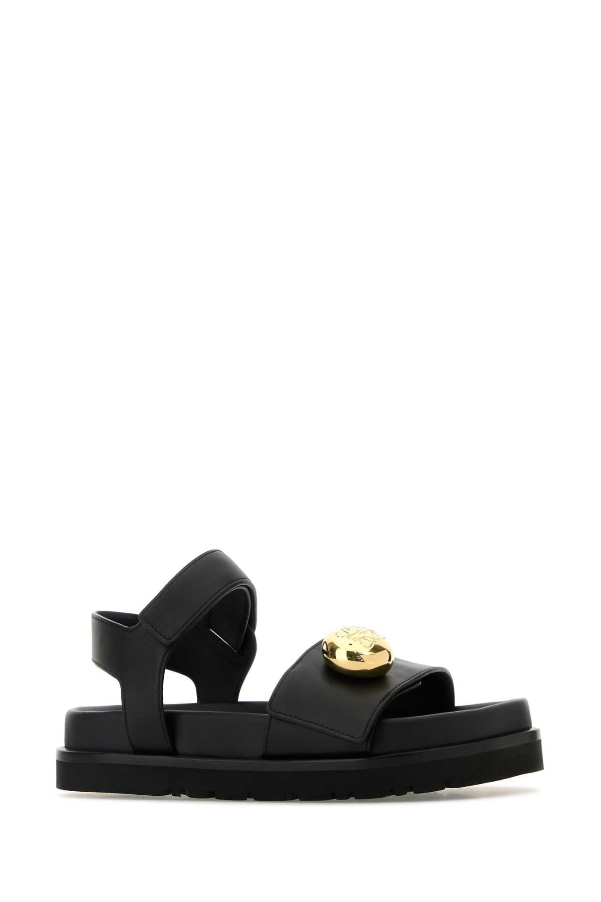 Pebble Fussbett Sandal in Soft Calfskin