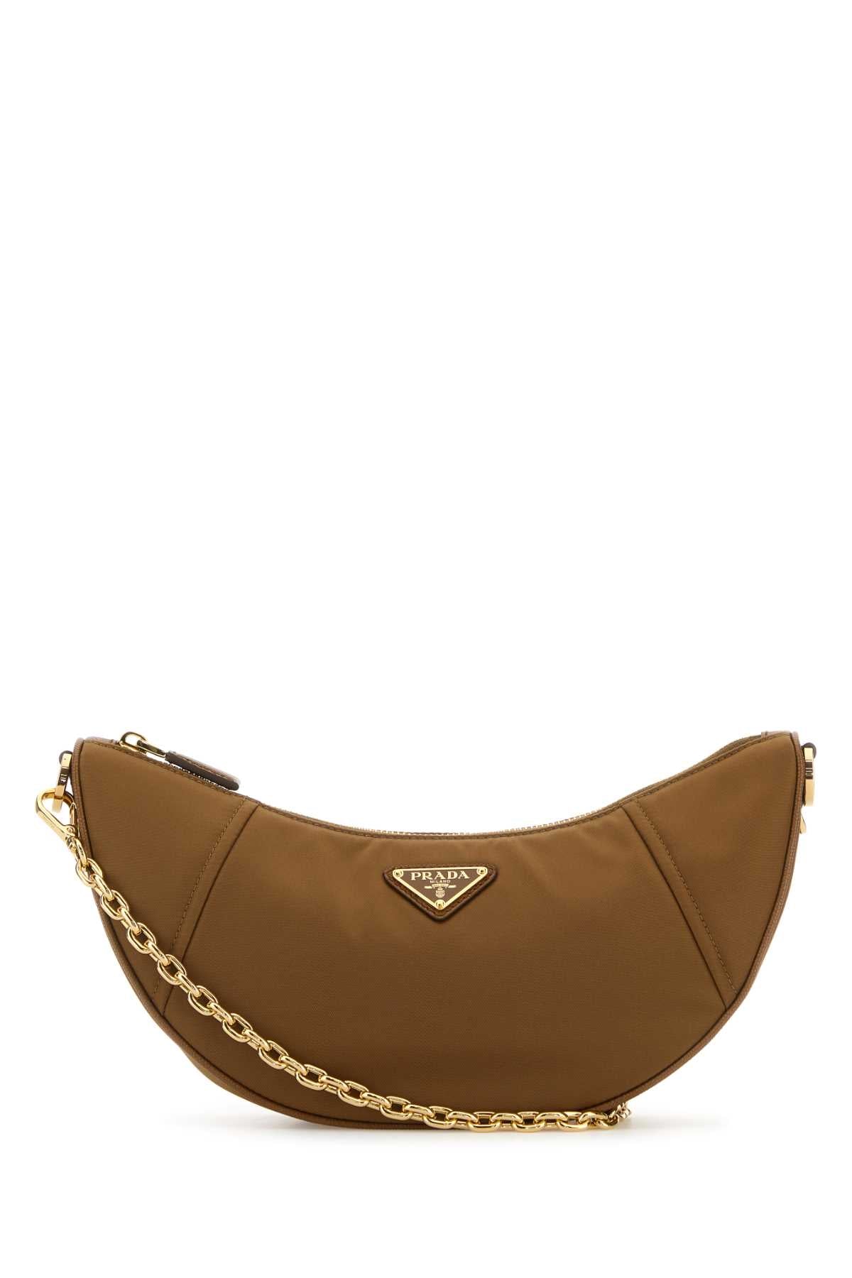 Prada Demi-lune Re-Nylon Shoulder Bag