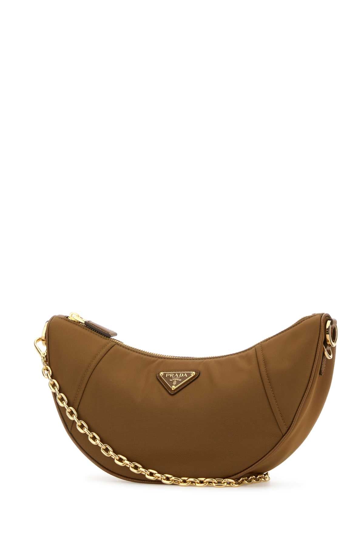 Prada Demi-lune Re-Nylon Shoulder Bag
