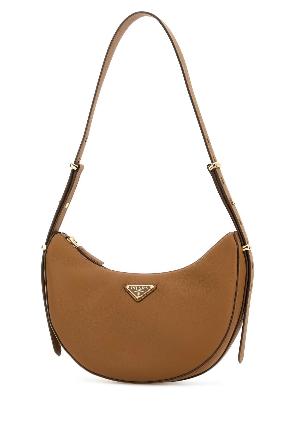 Arqué Small Leather Shoulder Bag