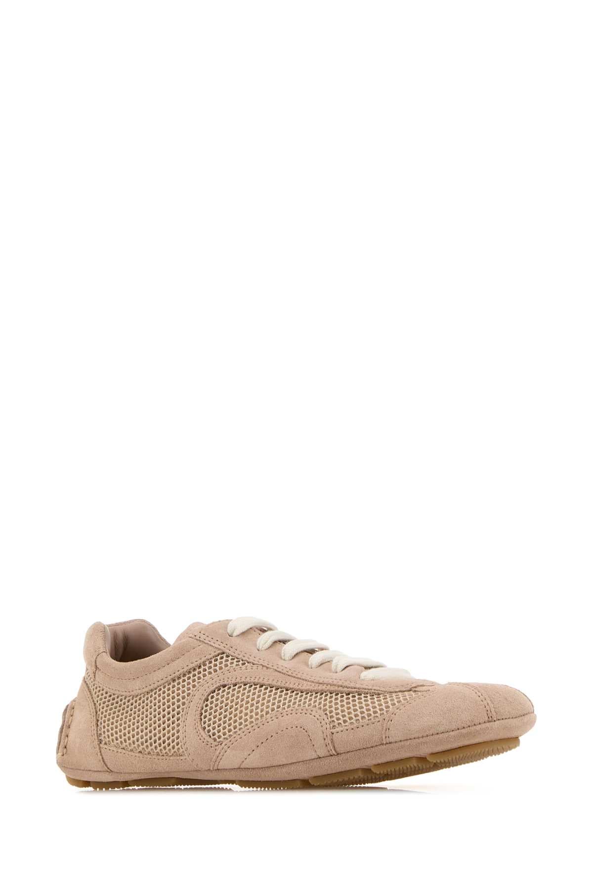 Montecarlo Suede and Mesh Sneakers