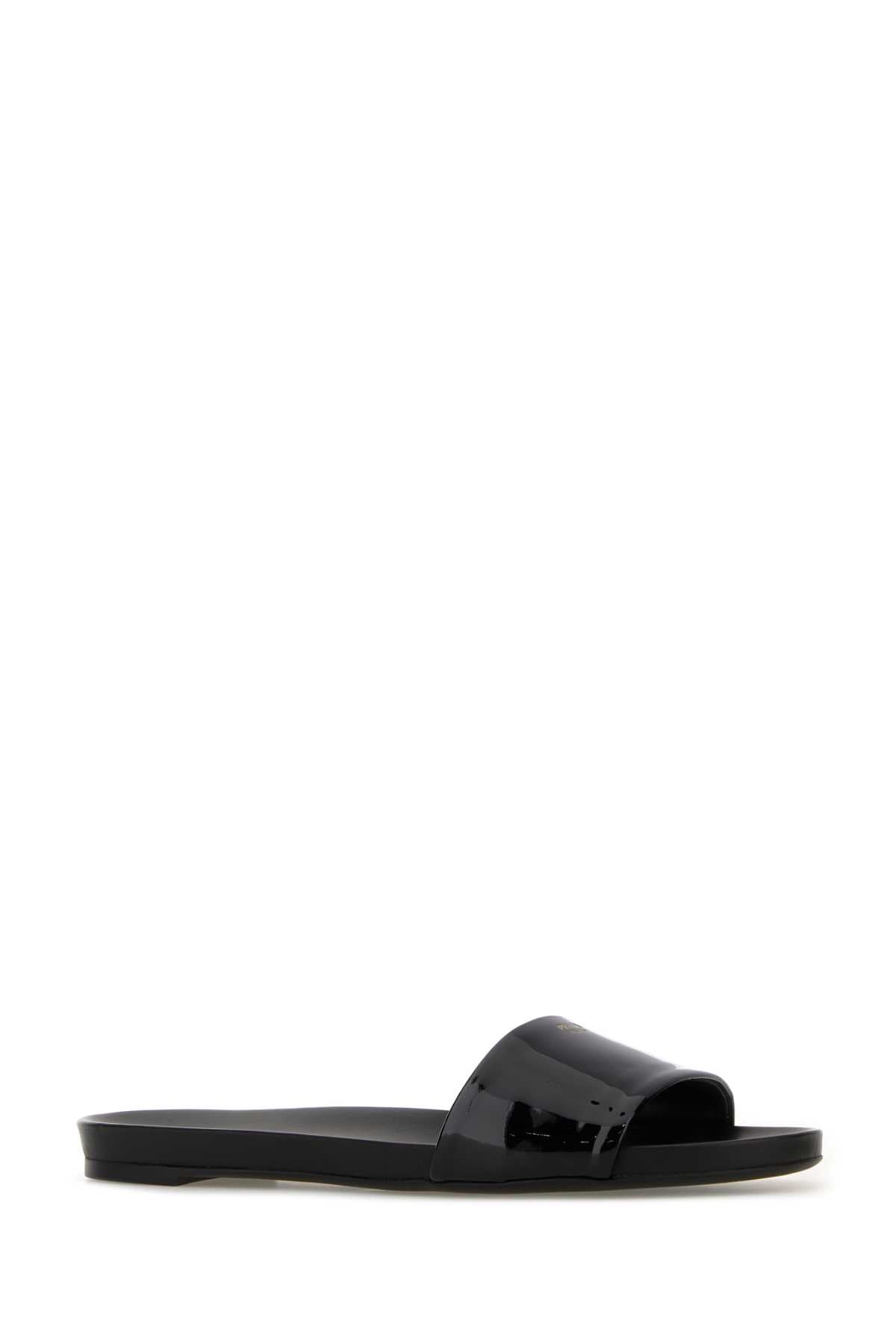 Patent Leather Slippers