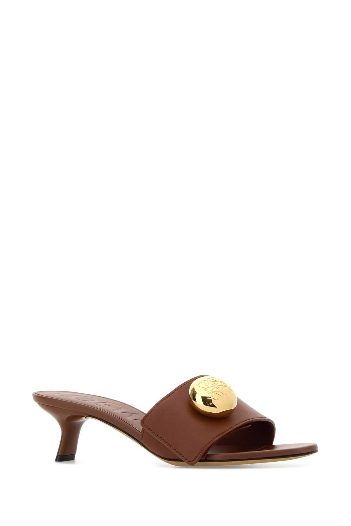 Pebble Slide in Soft Calfskin
