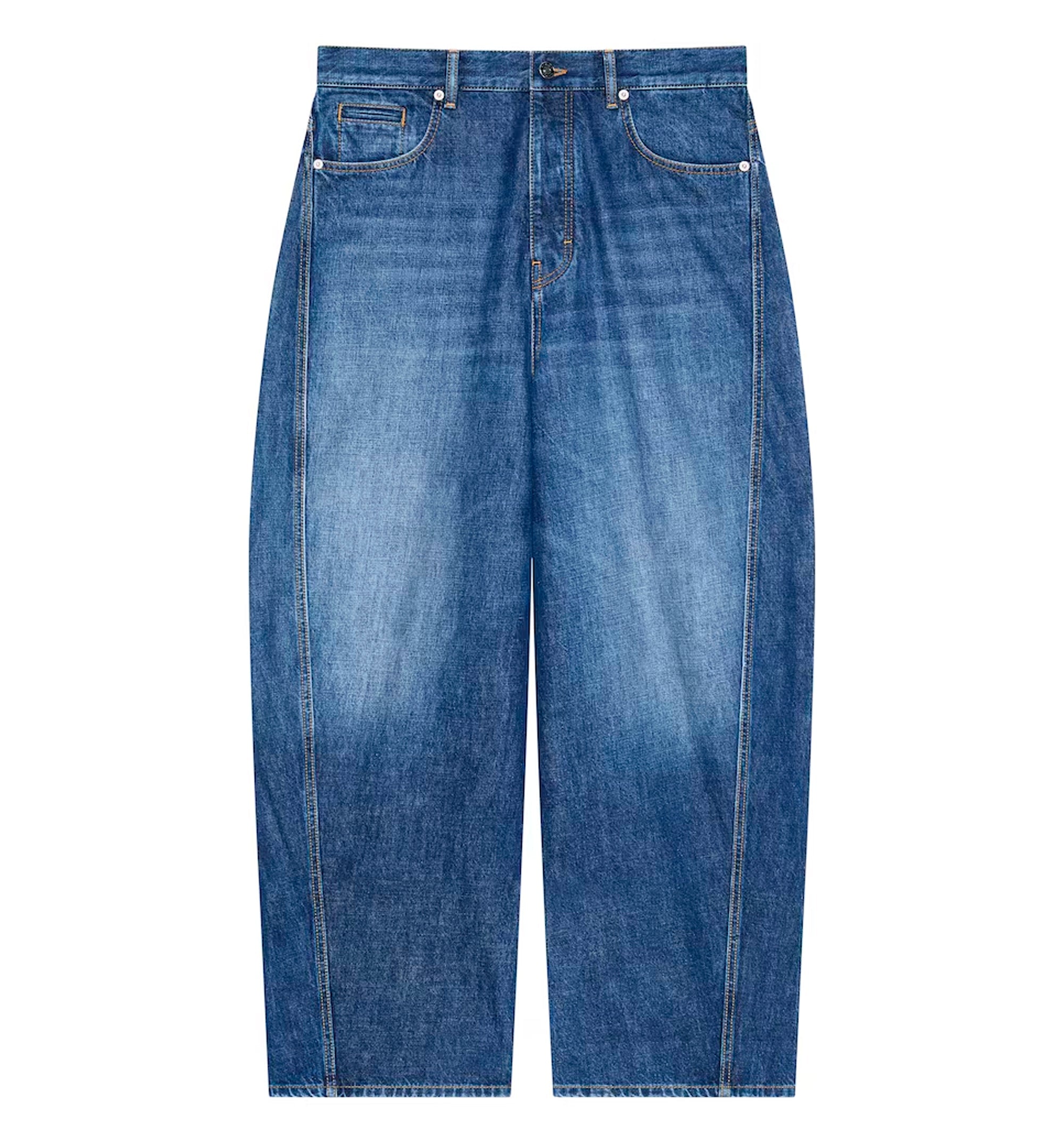 Couture Seam washed jeans