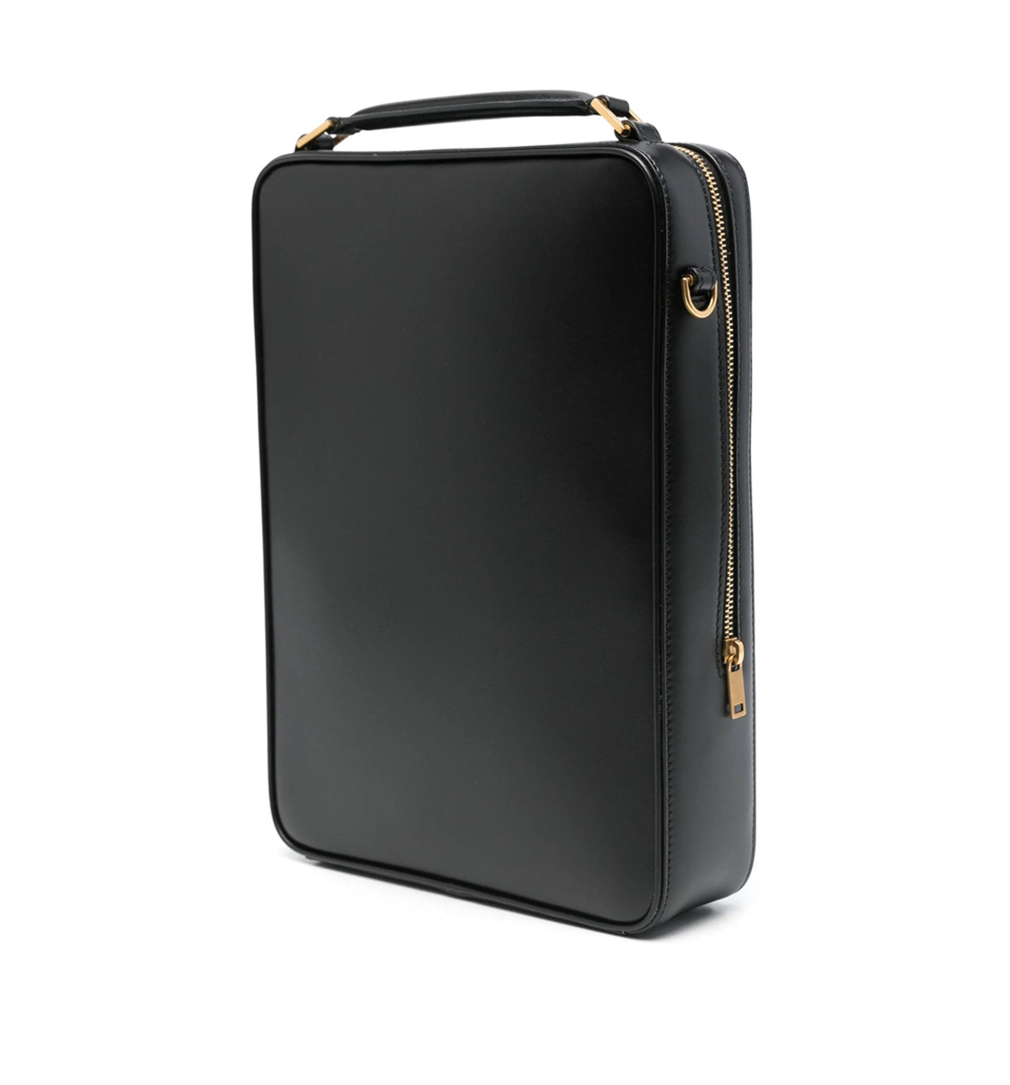 Laurent Leather Messenger Bag