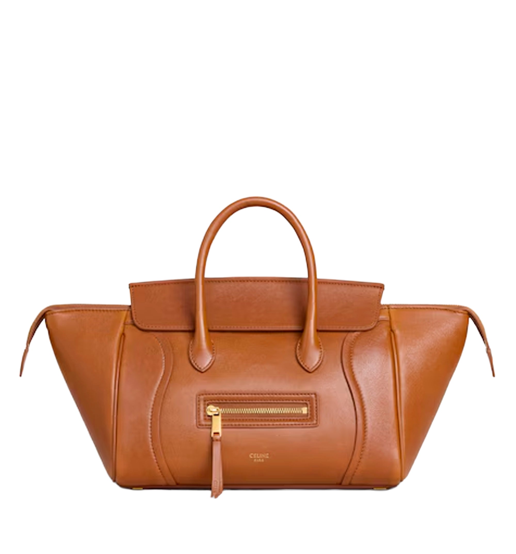 Little Luggage In Supple Shiny Lambskin