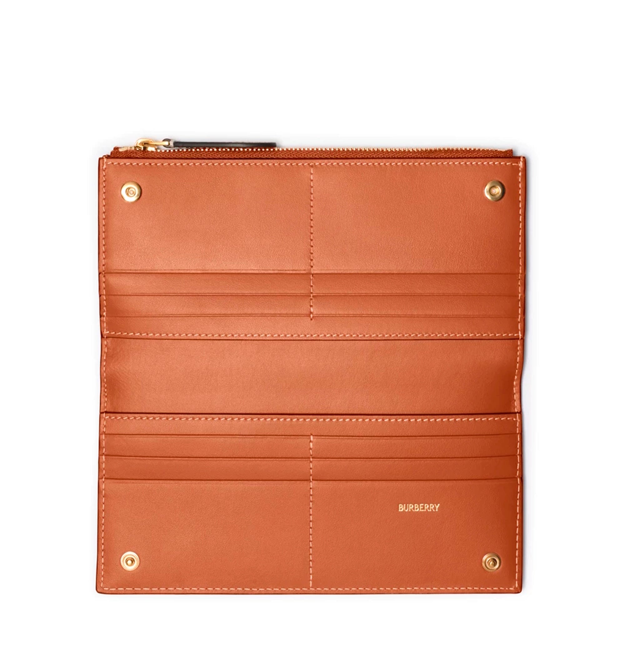 Large Check Bifold Wallet