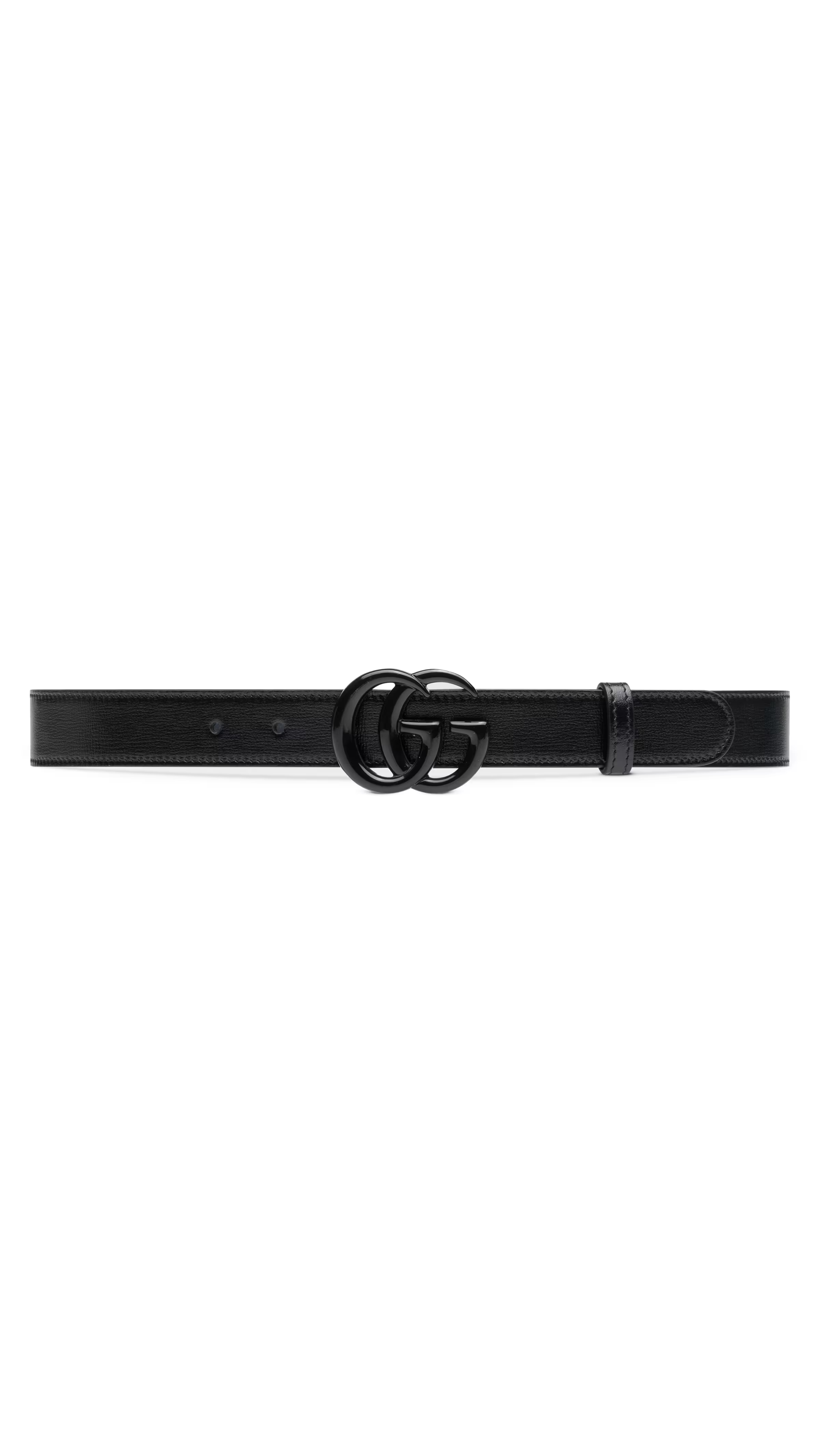 GG Marmont Thin Belt - Black