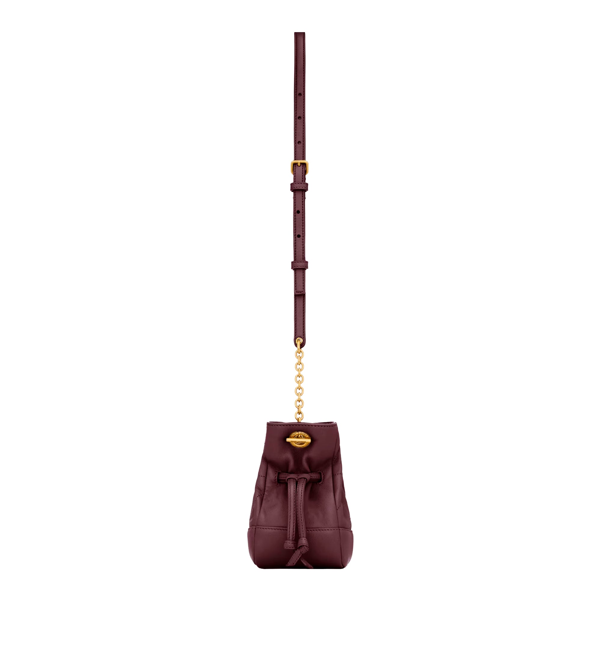 JAMIE mini shoulder pouch in lambskin