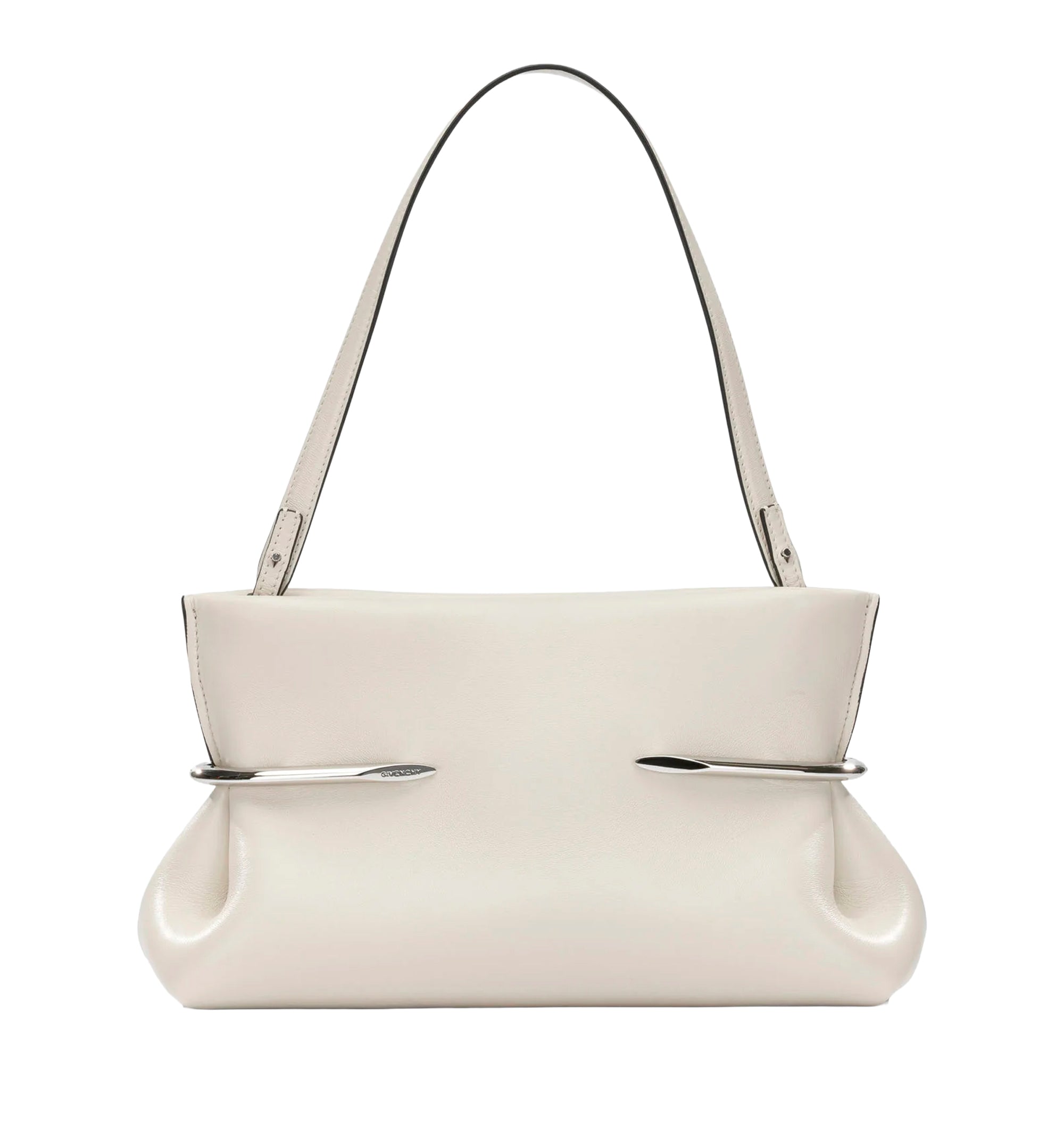 Pinch Soft clutch in nappa leather
