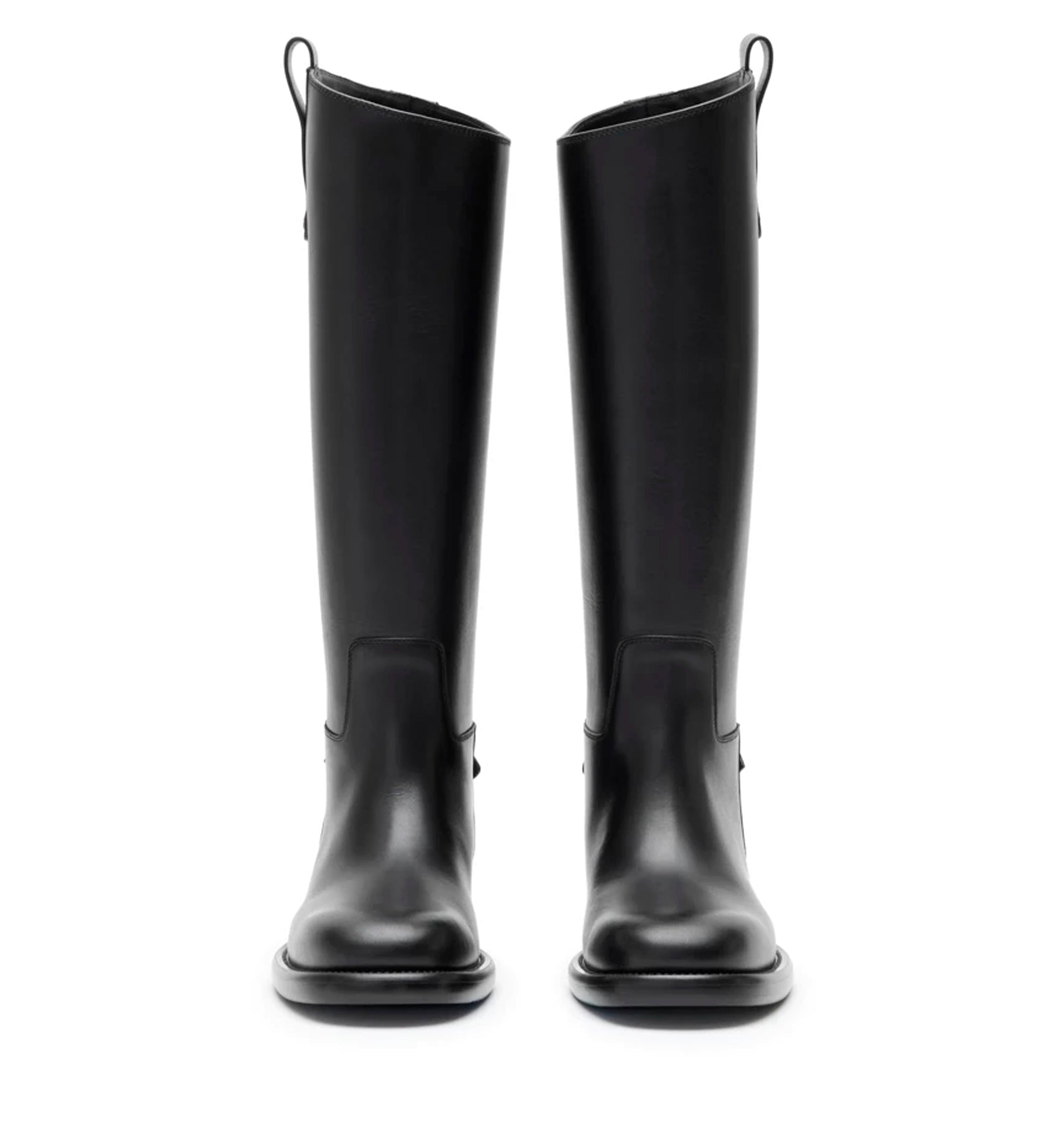 Leather Cavalier Boots