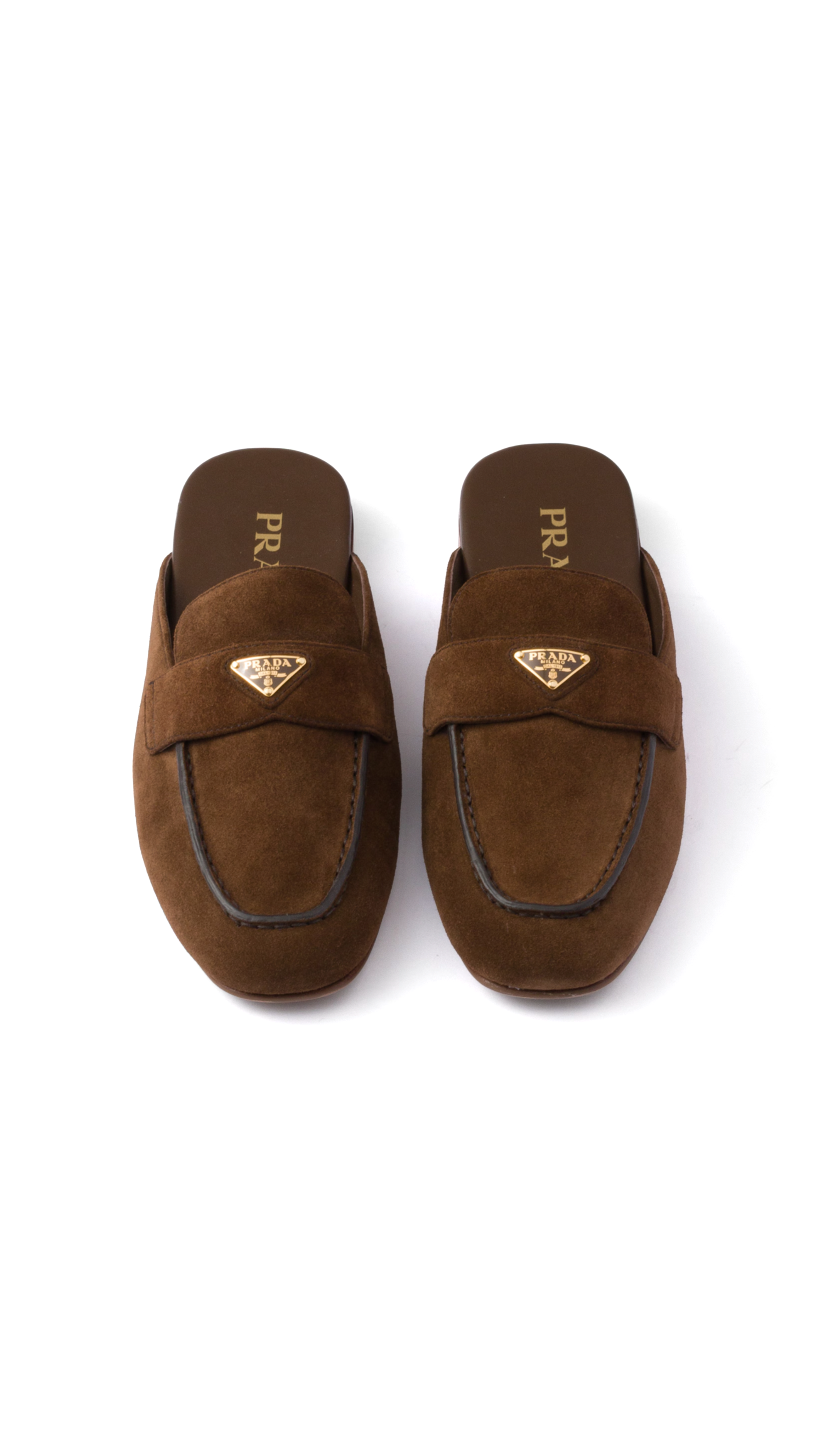 Suede Slippers - Cocoa Brown