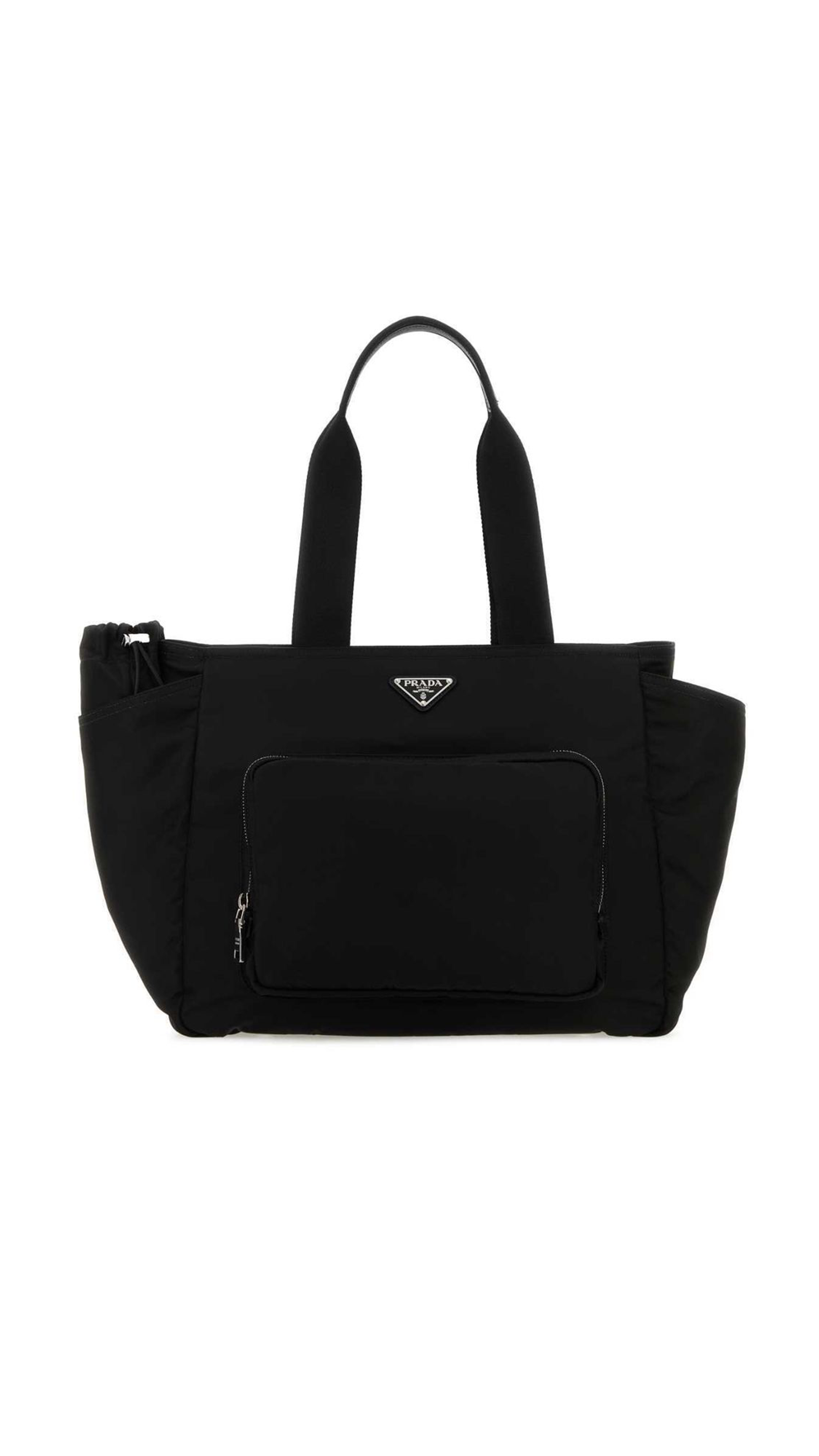 Re-nylon Baby Bag - Black