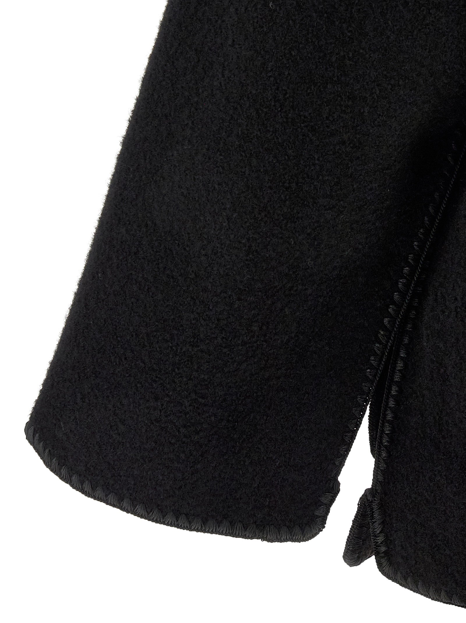 Wool Jacket With Scarf