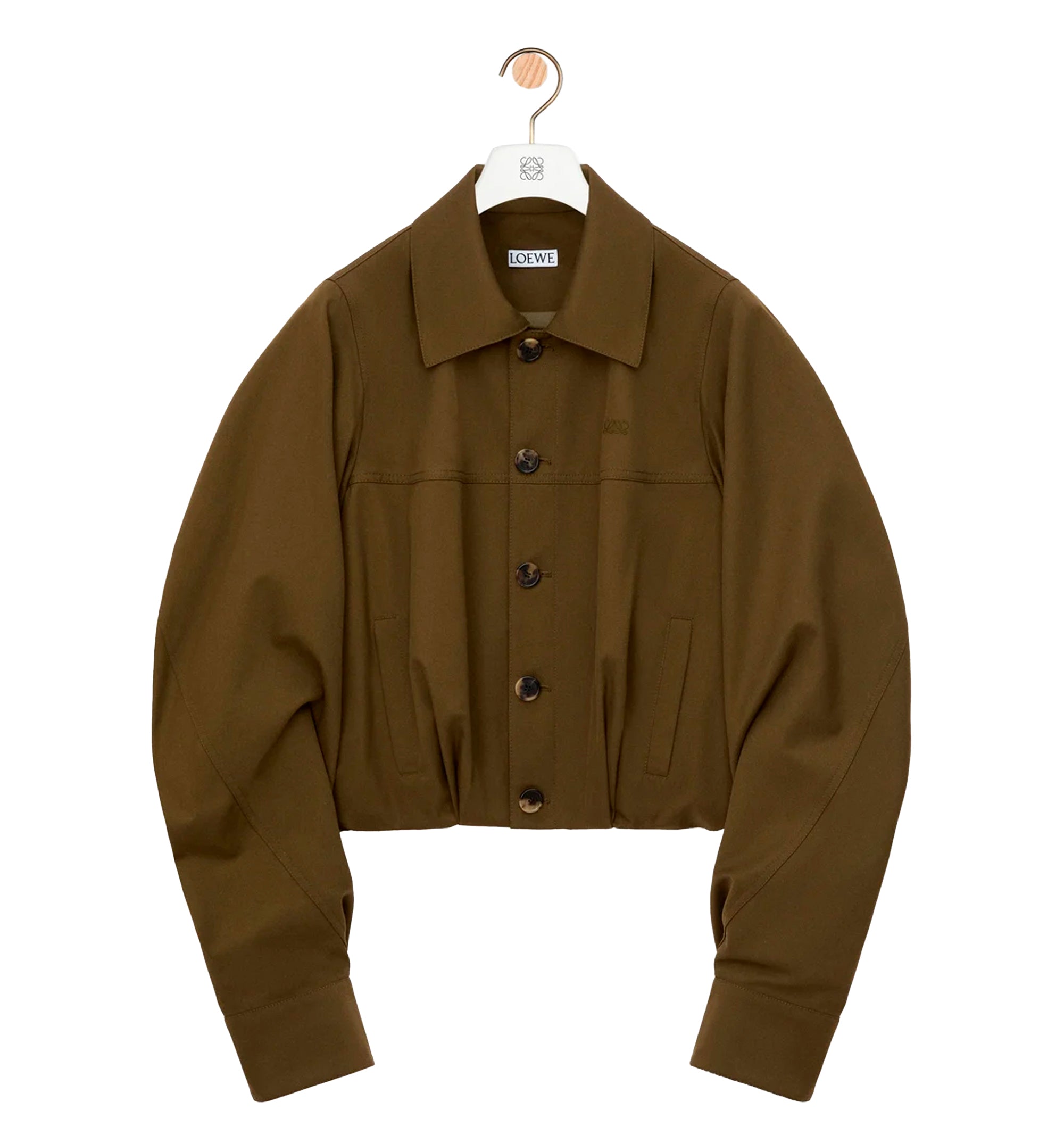 Jacket in cotton and silk