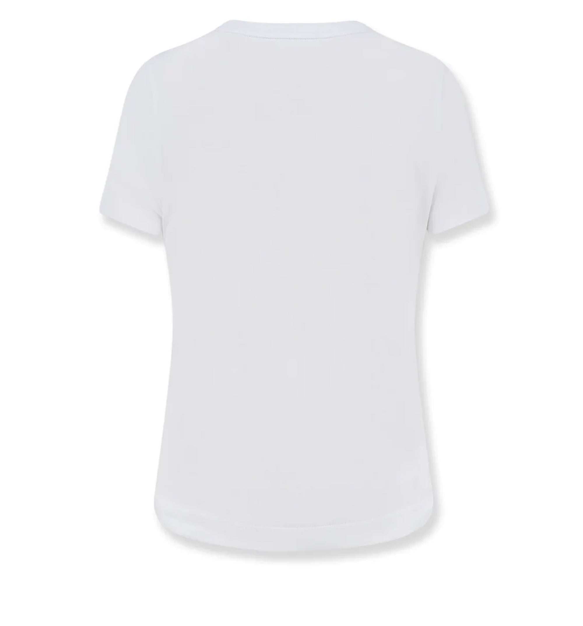 Embroidered Logo Cotton T-Shirt