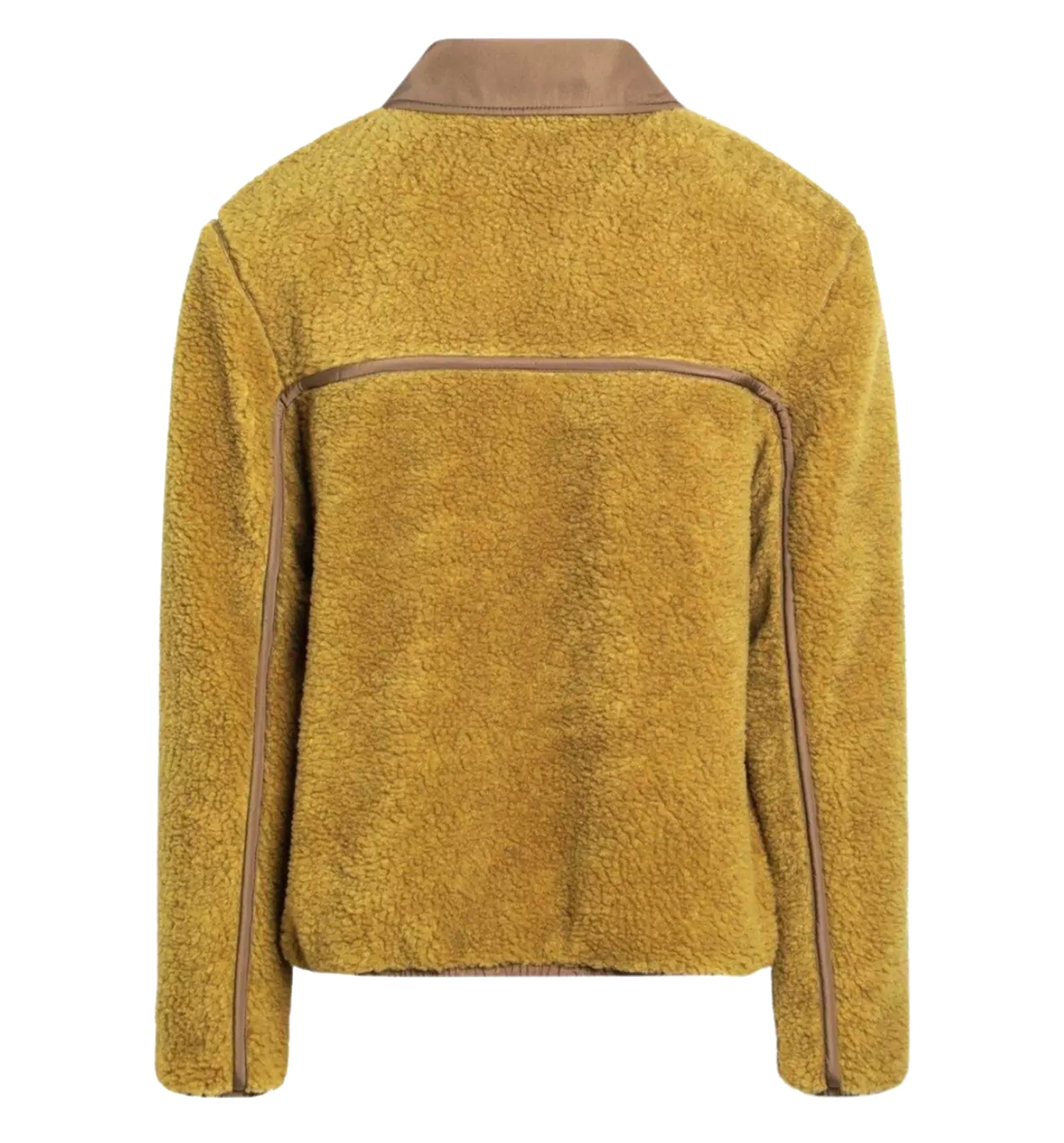 Fleece bomber jacket