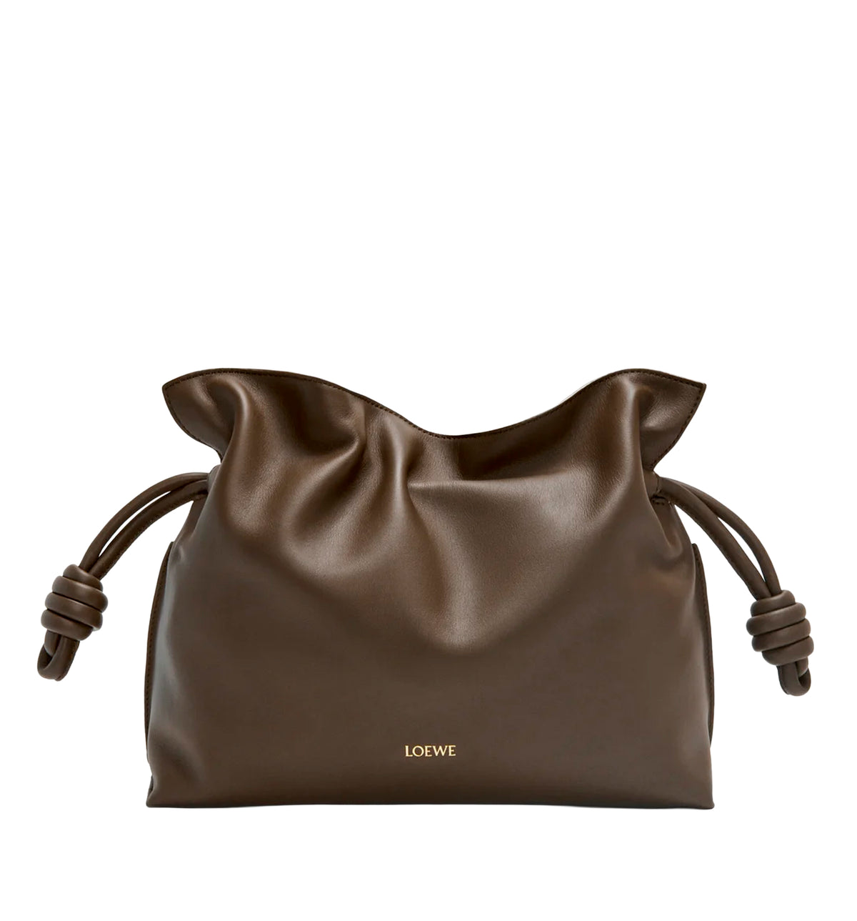 Medium Flamenco clutch in nappa calfskin