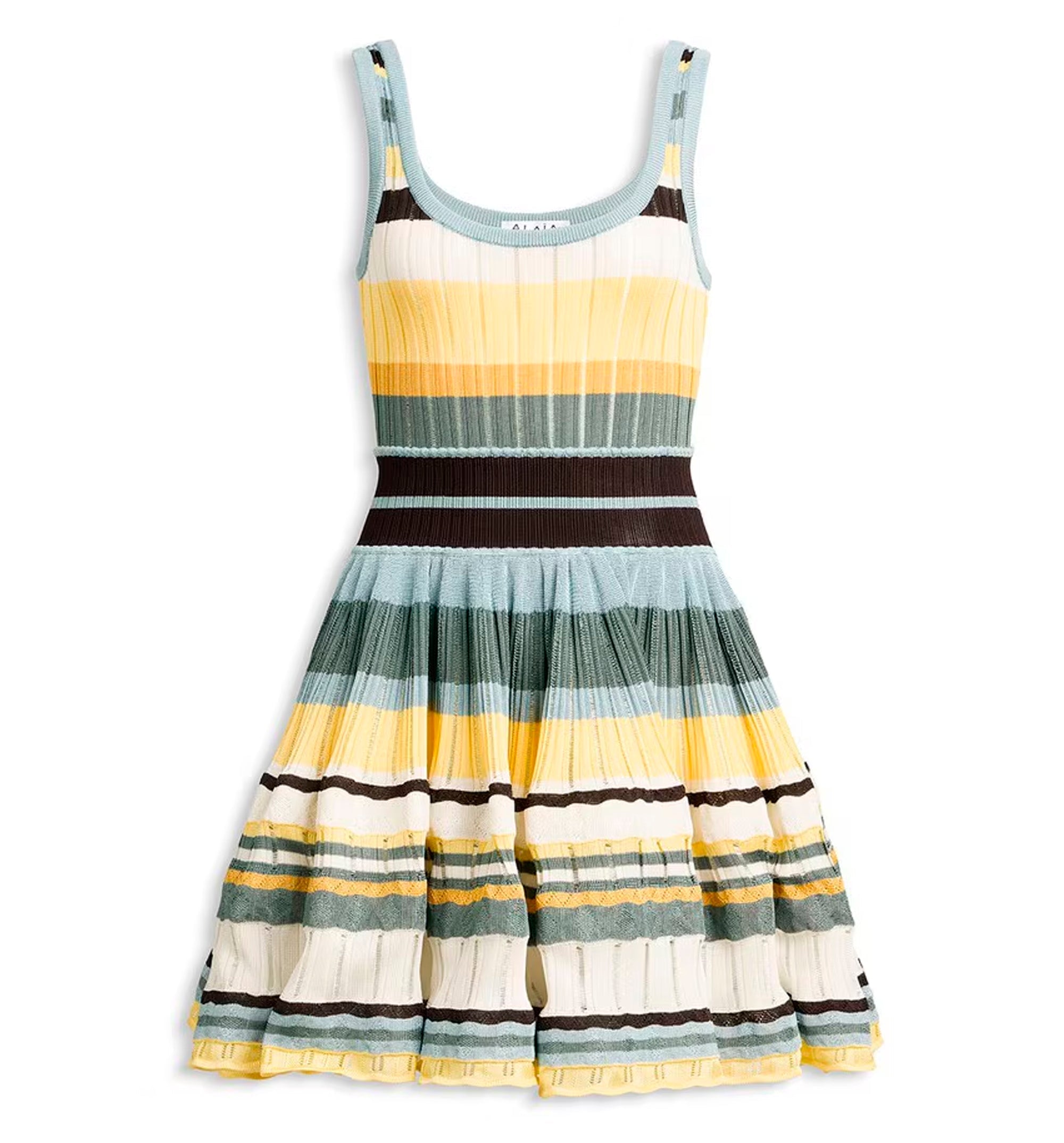 Multicolor Crinoline Dress