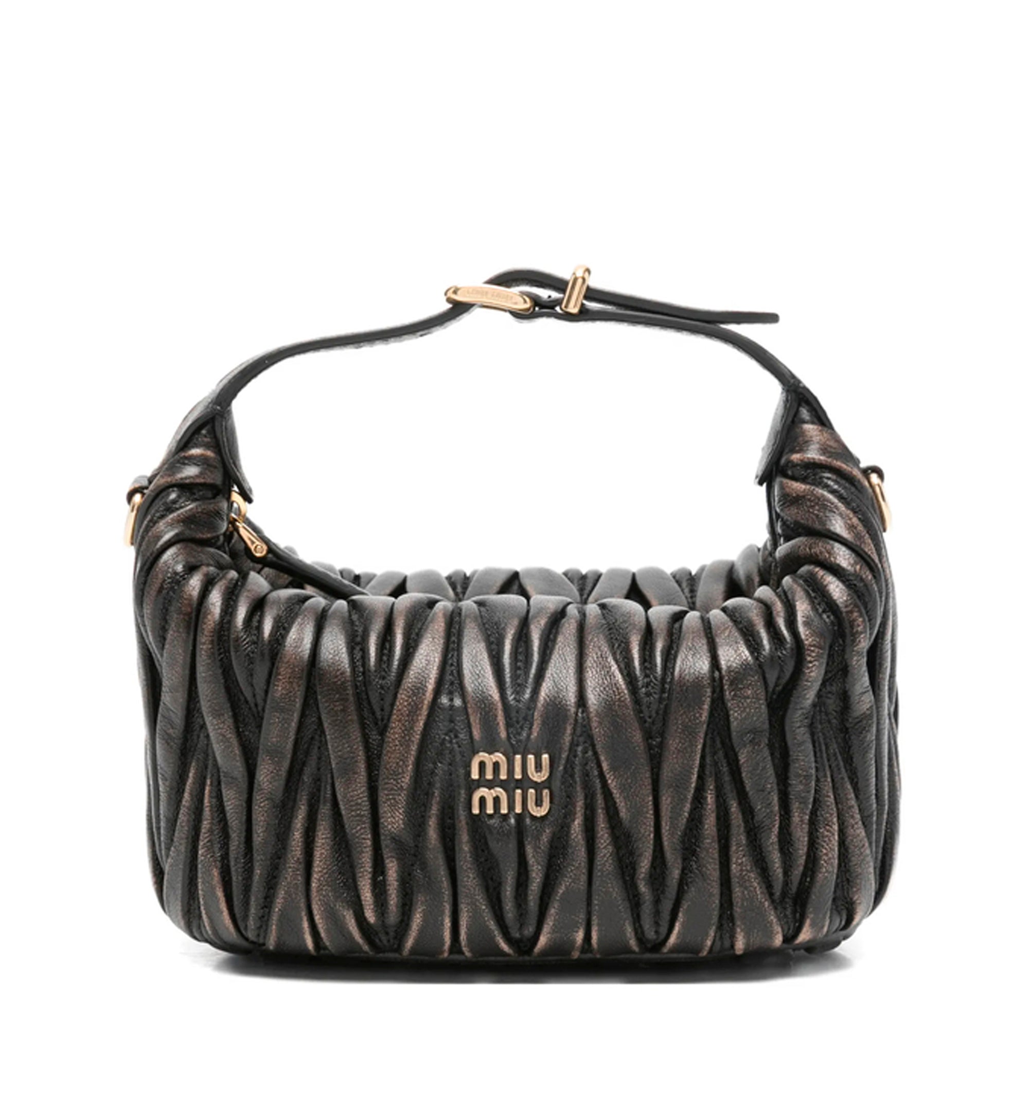 Mini Matelassé Logo-detail Shoulder Bag