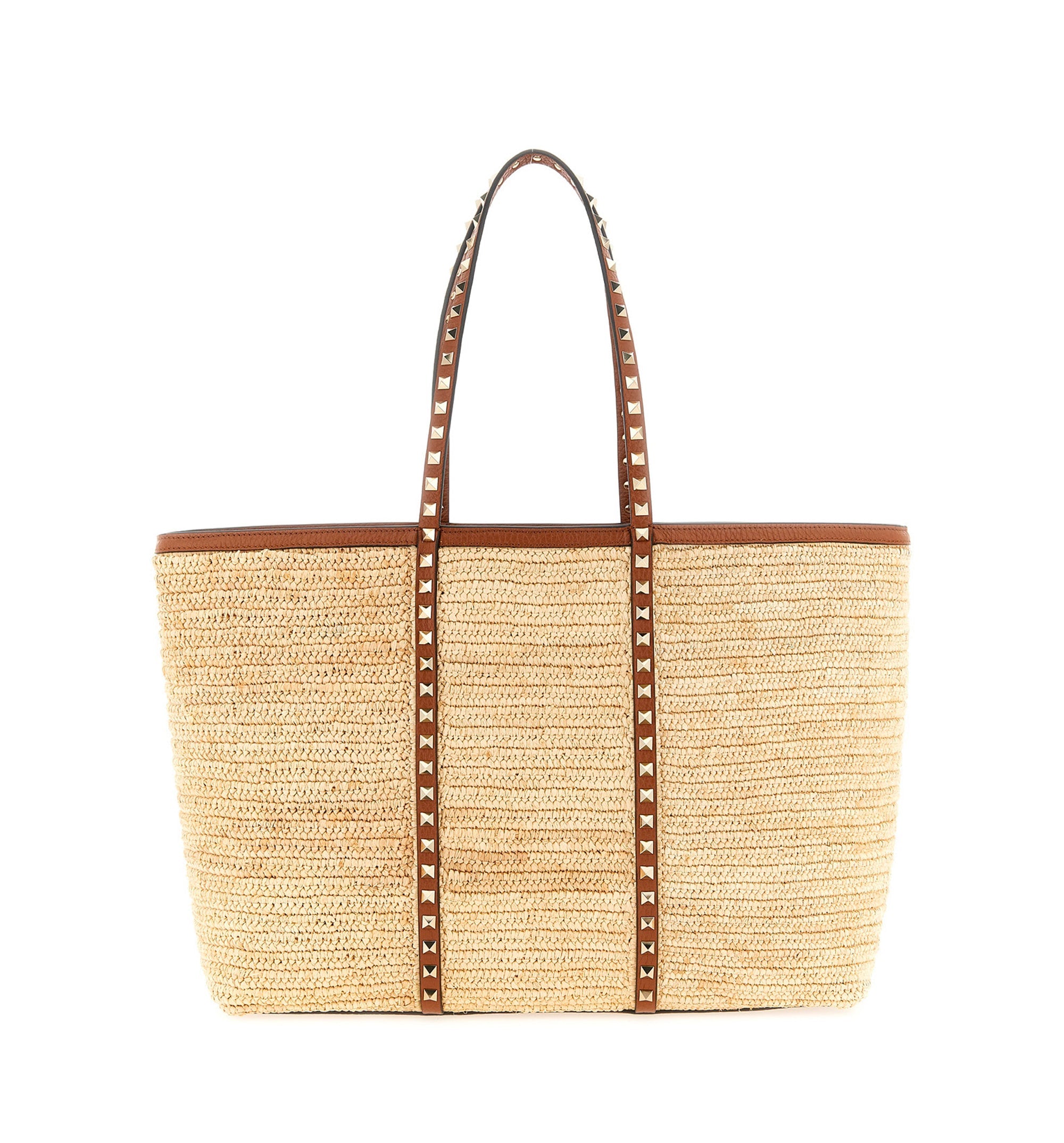 Rockstud Tote Beige