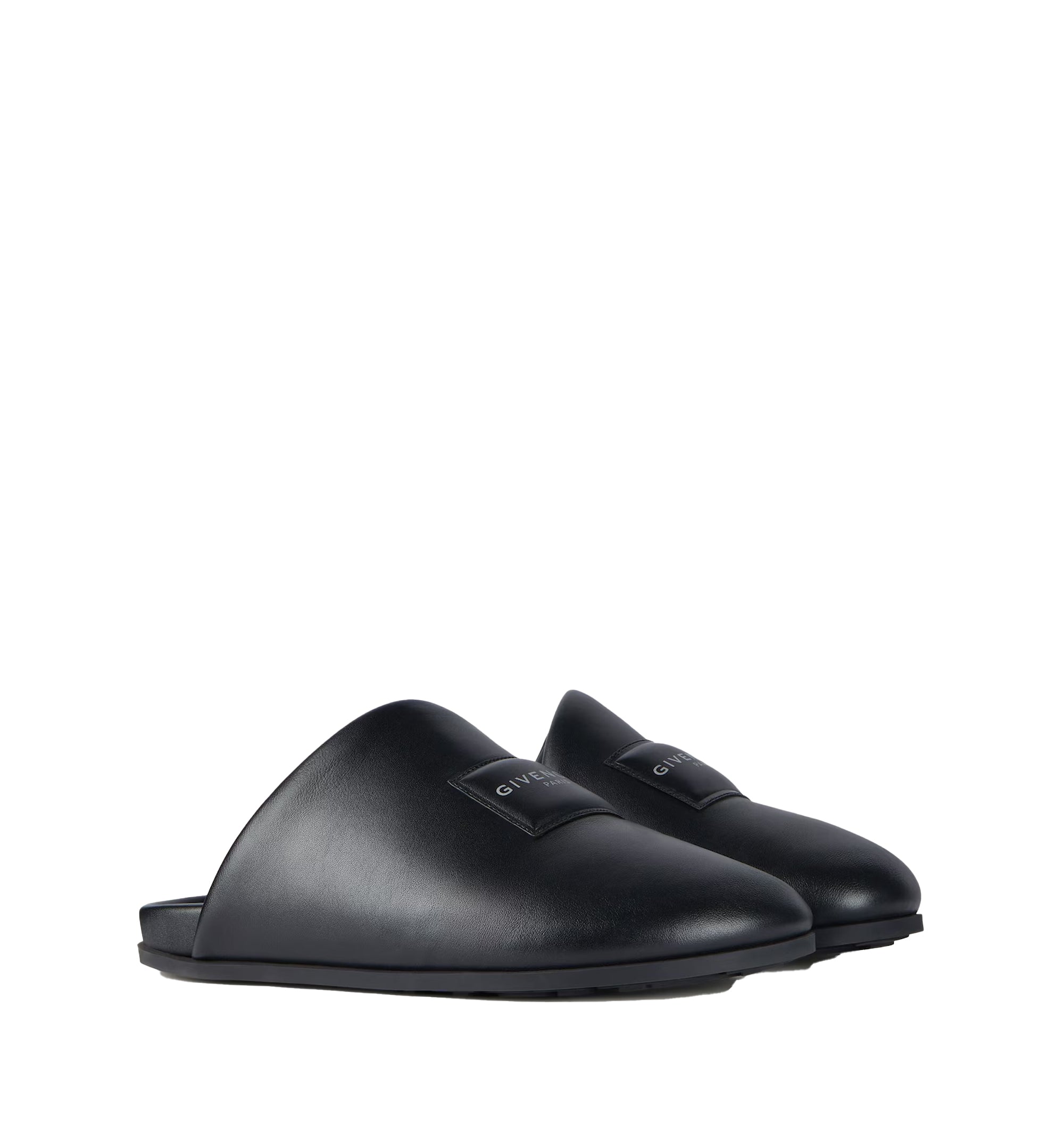 Puffy Mules In Nappa Leather