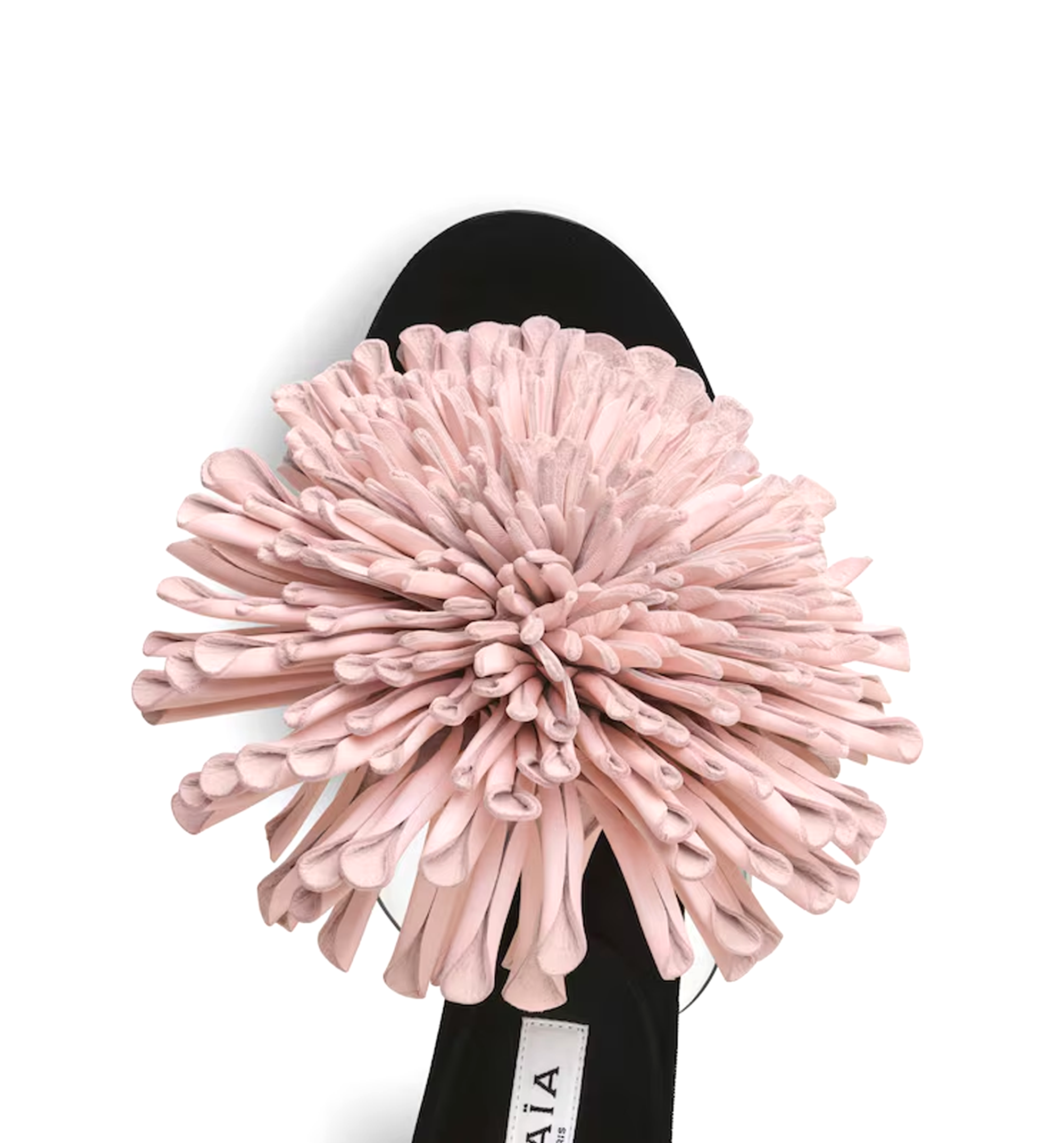 Asymmetric Heel Sandals in Lambskin