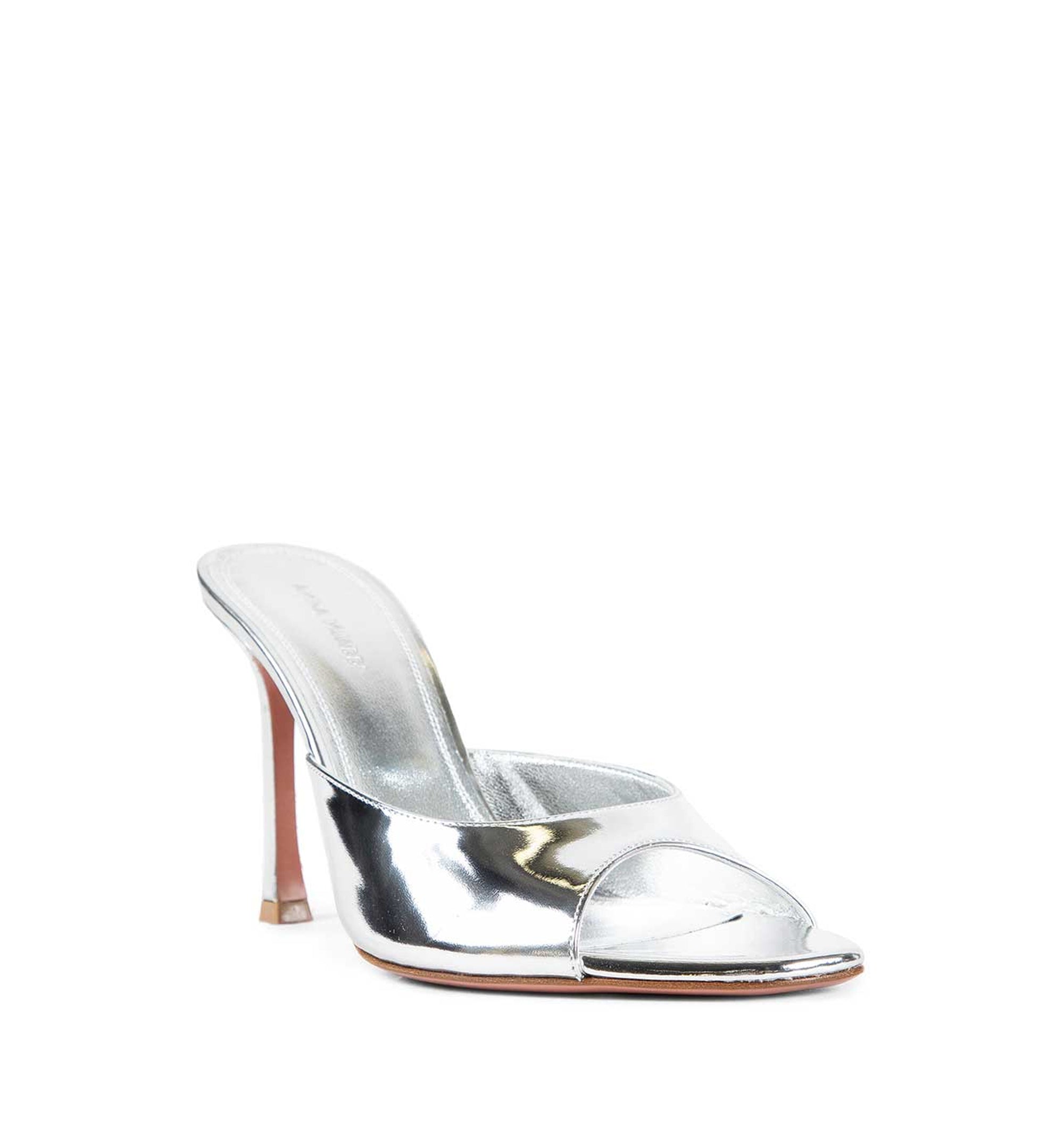 Alexa Slipper 95 Mirror Silver