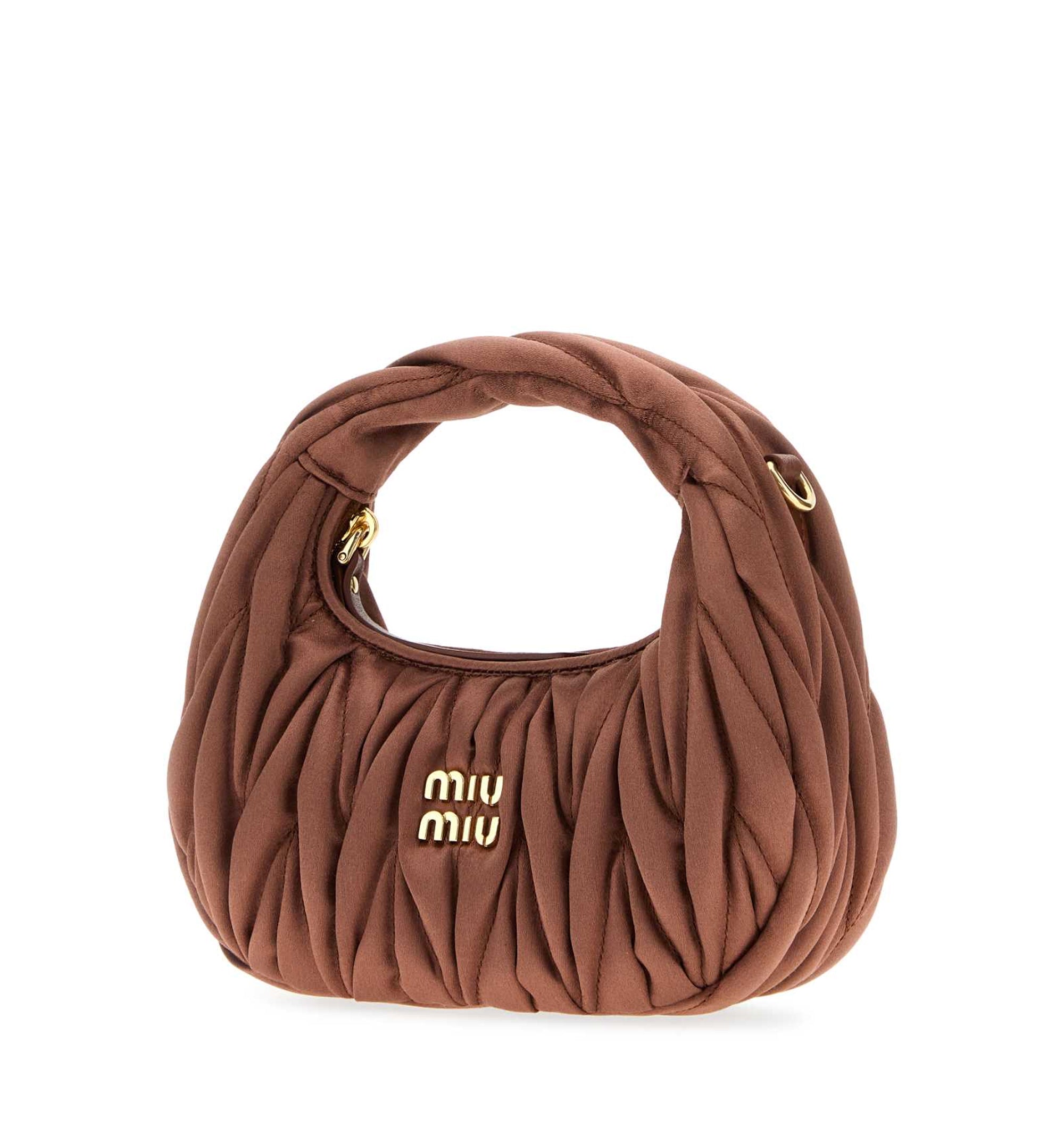 Wander Matelassé Satin Mini-Bag