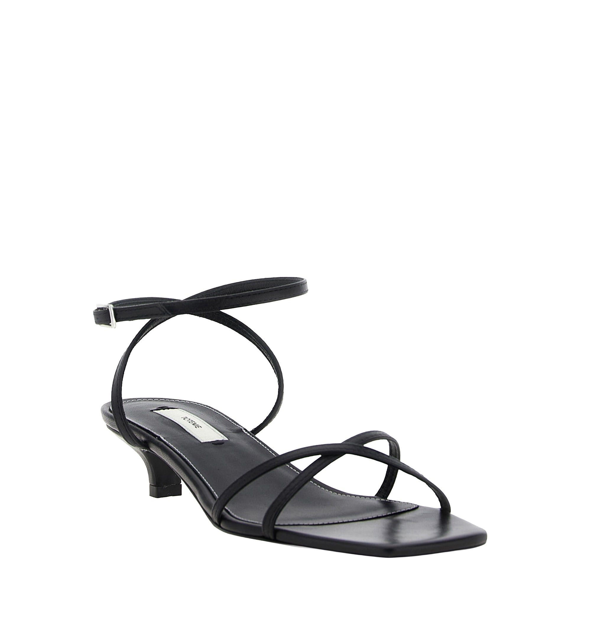 Leather Crossover Sandals