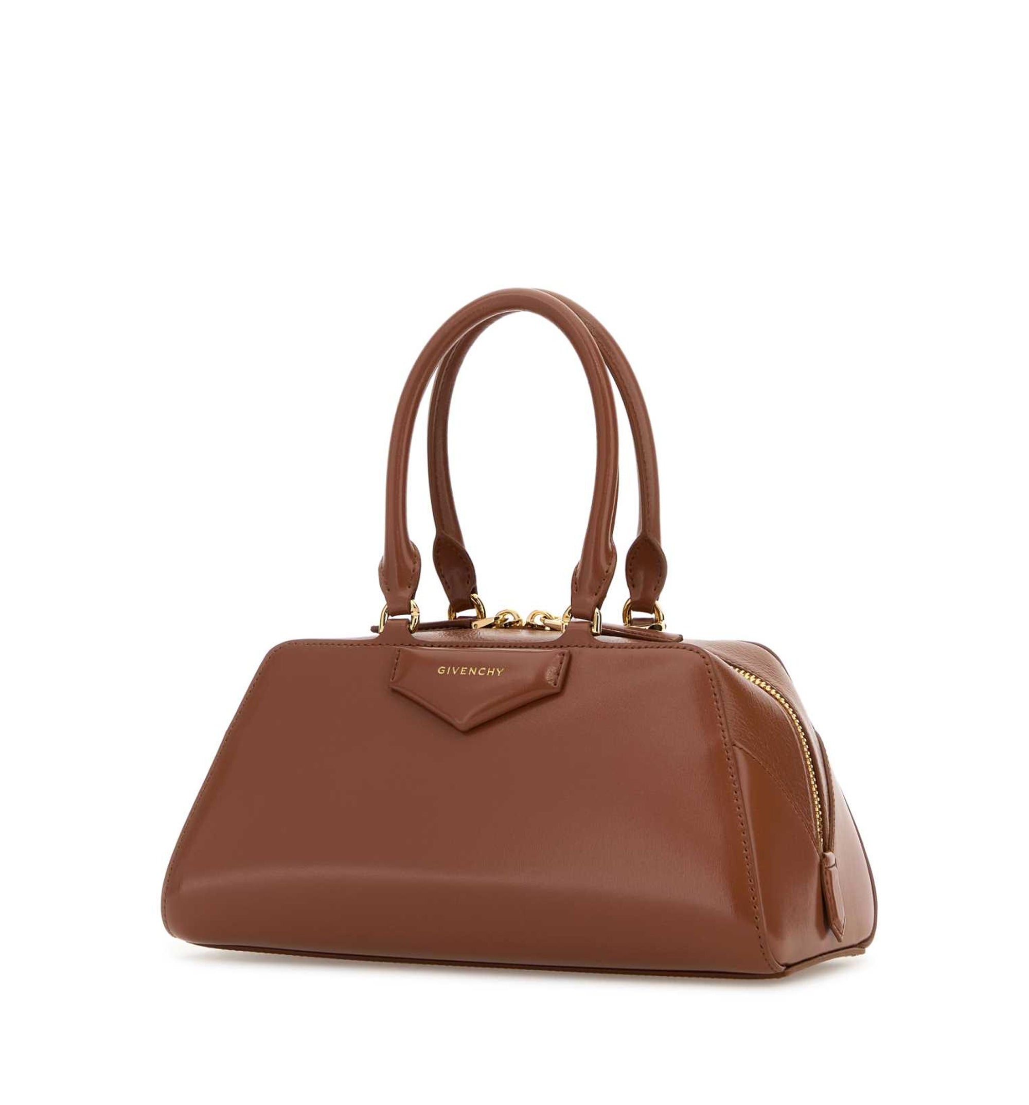 Small Antigona East-West Bag In Box Leather