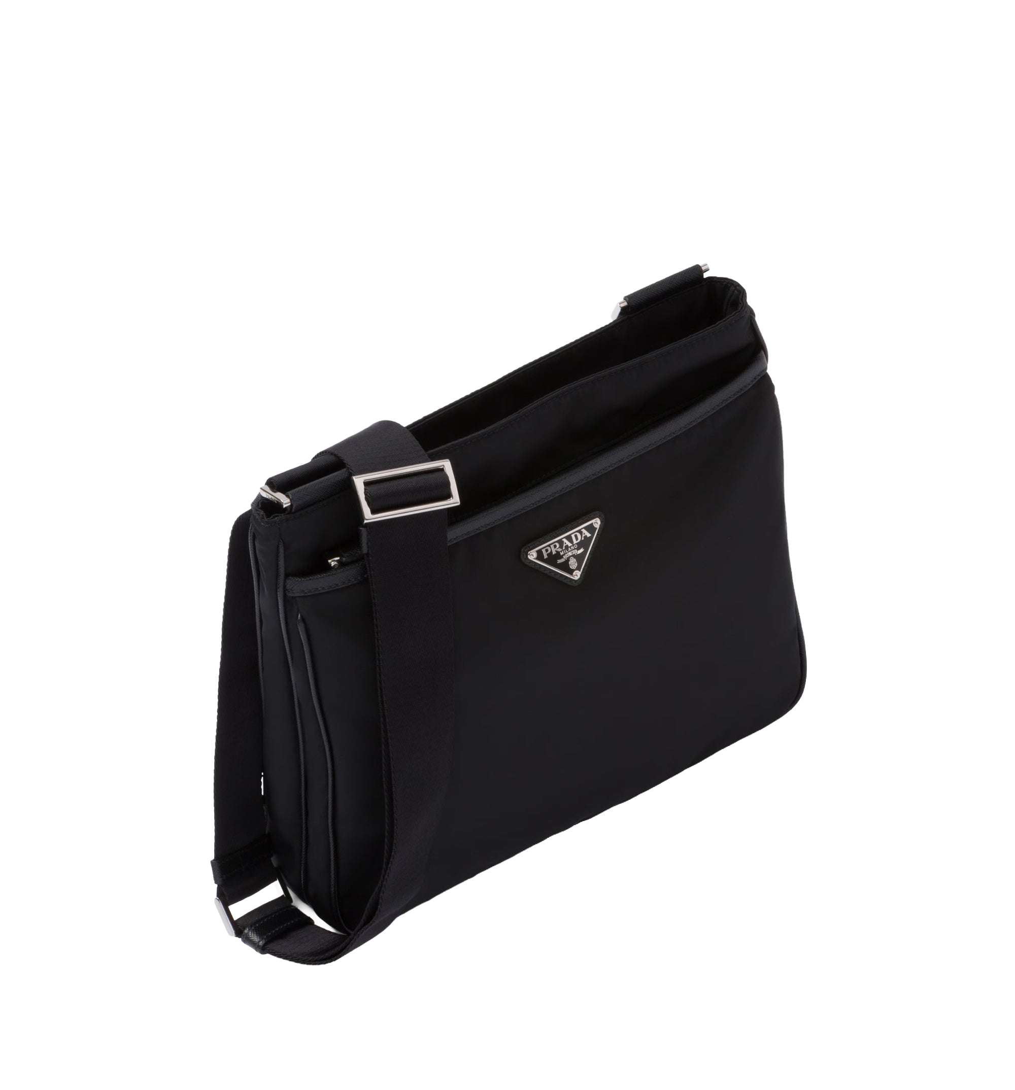 Re-Nylon And Saffiano Shoulder Bag