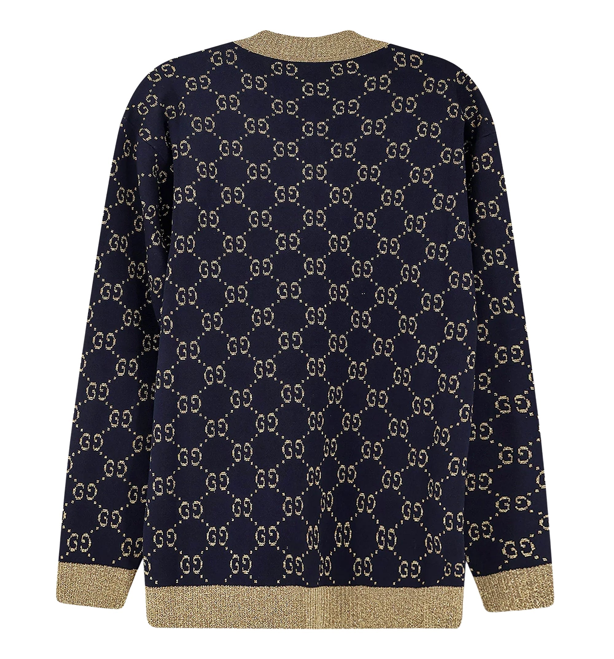 GG Cotton Lamé Cardigan