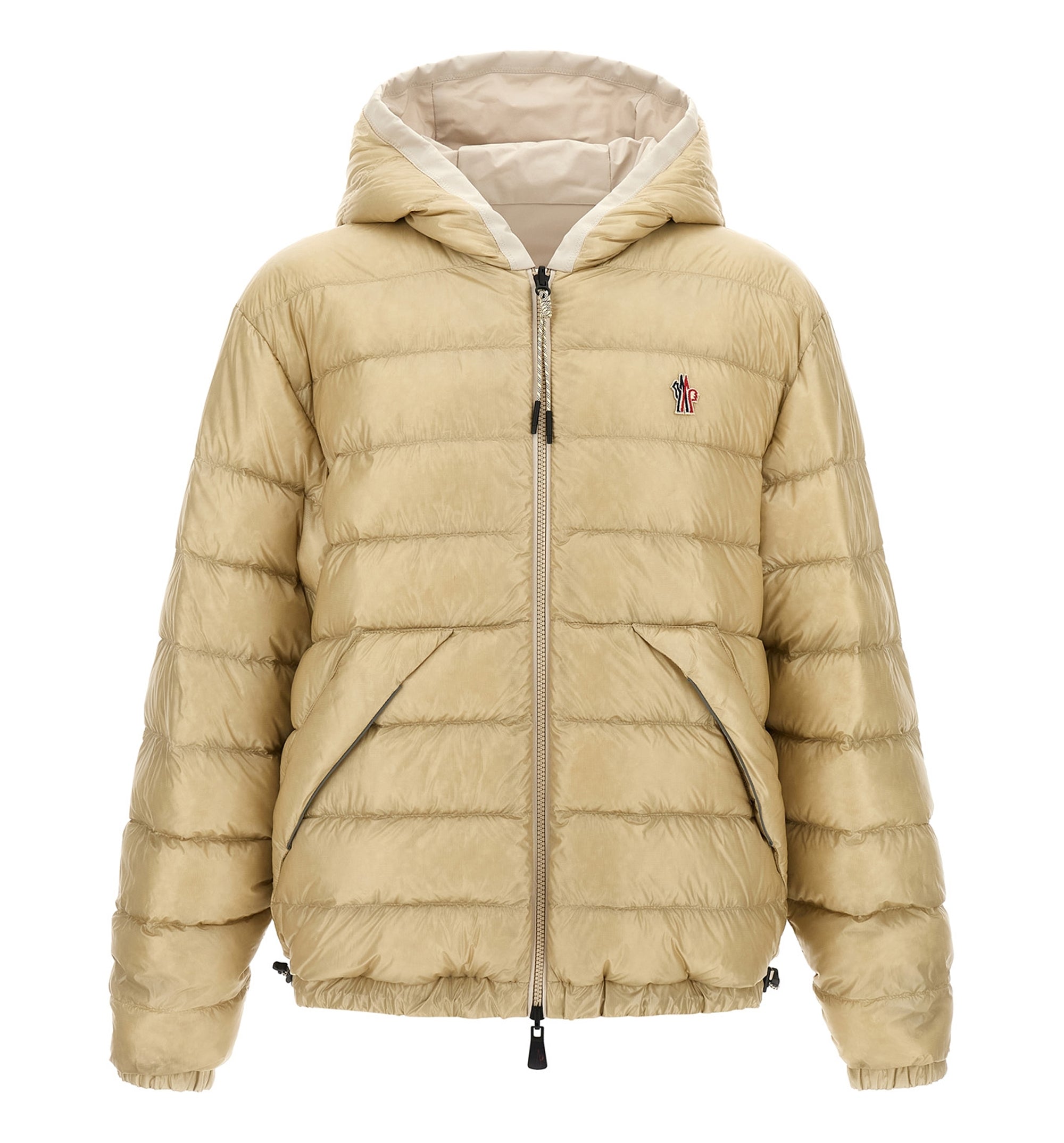 Berguns Reversible Hooded Down Bomber Jacket