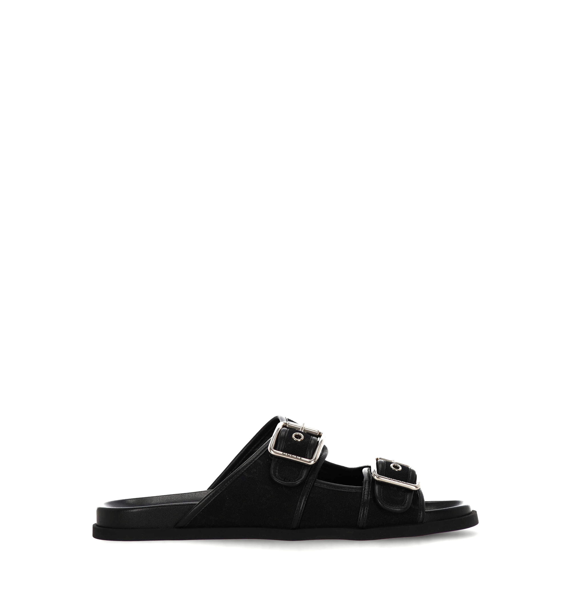 Gucci Men’s Slide Sandal with Buckles