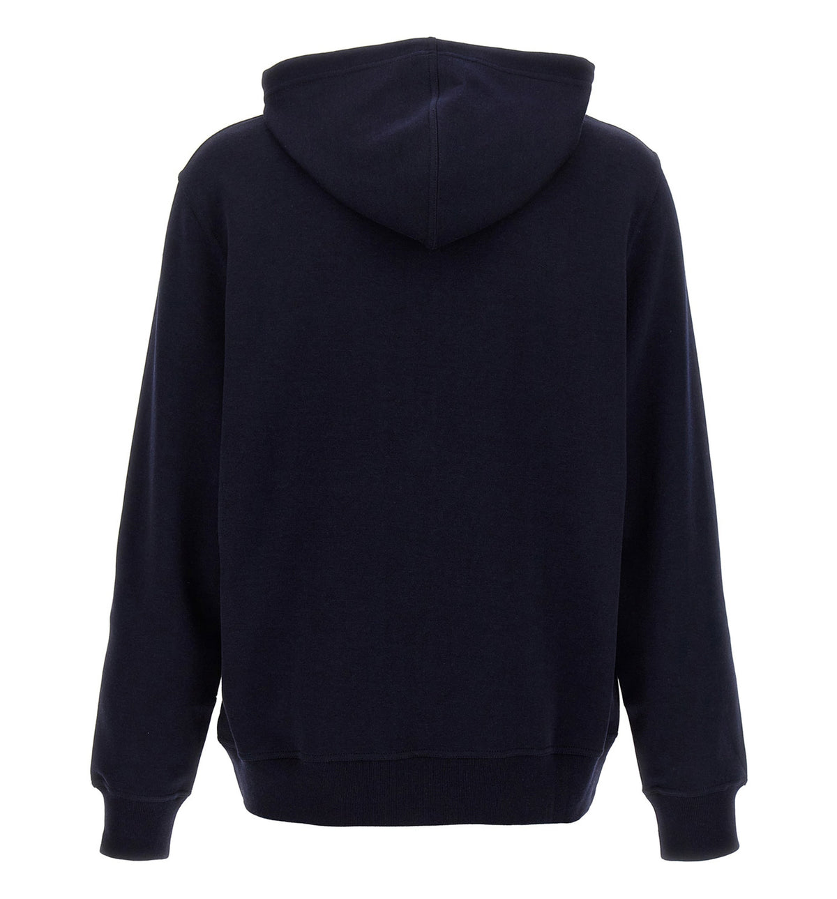 Double Cloth Hooded Sweatshirt With Zipper