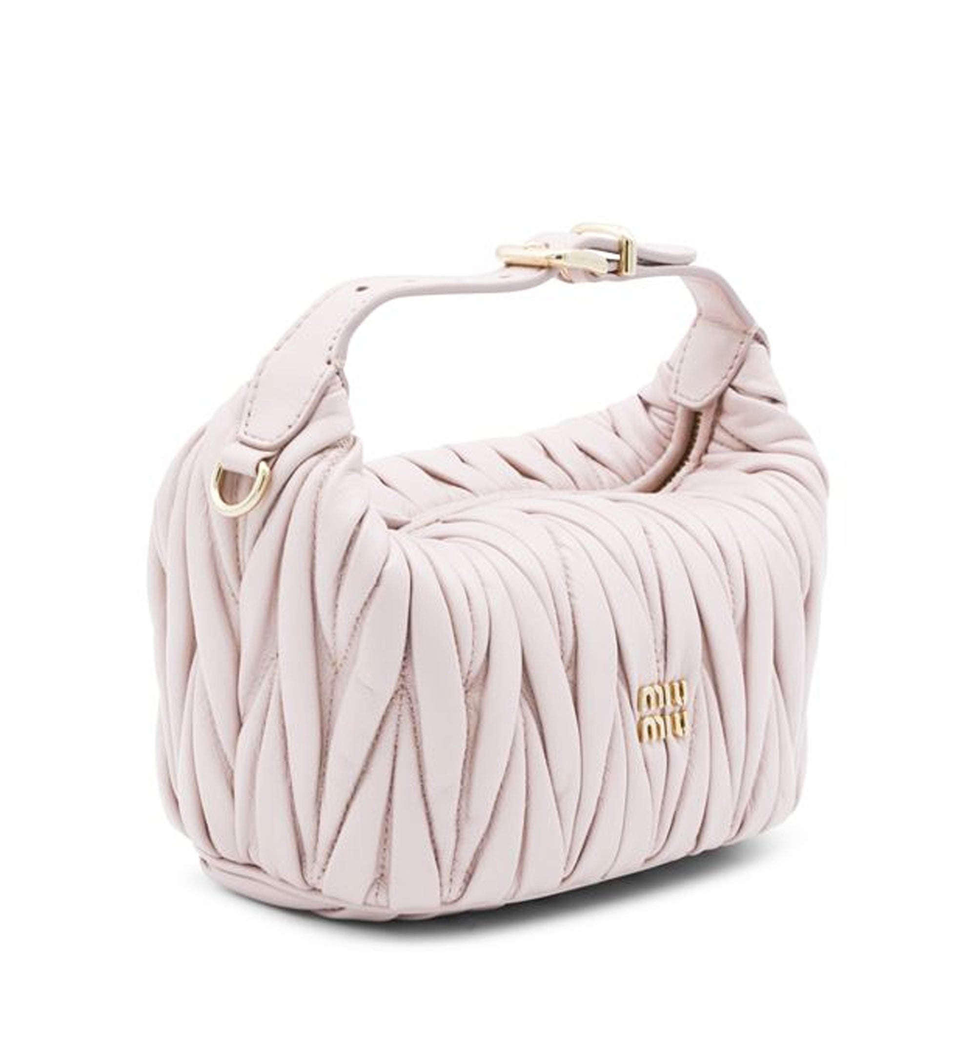 Matelassé Nappa Pouch