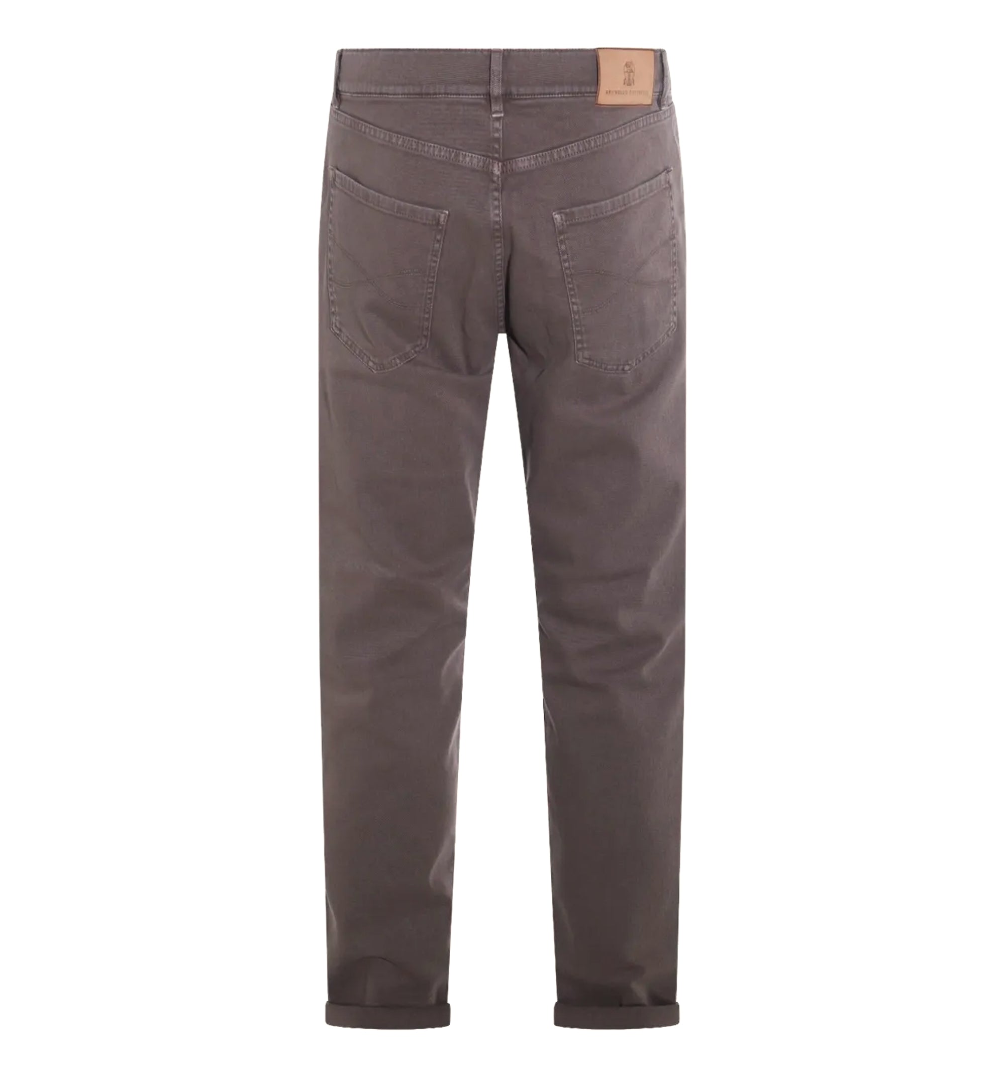 Cotton Stretch Five-Pocket Jeans