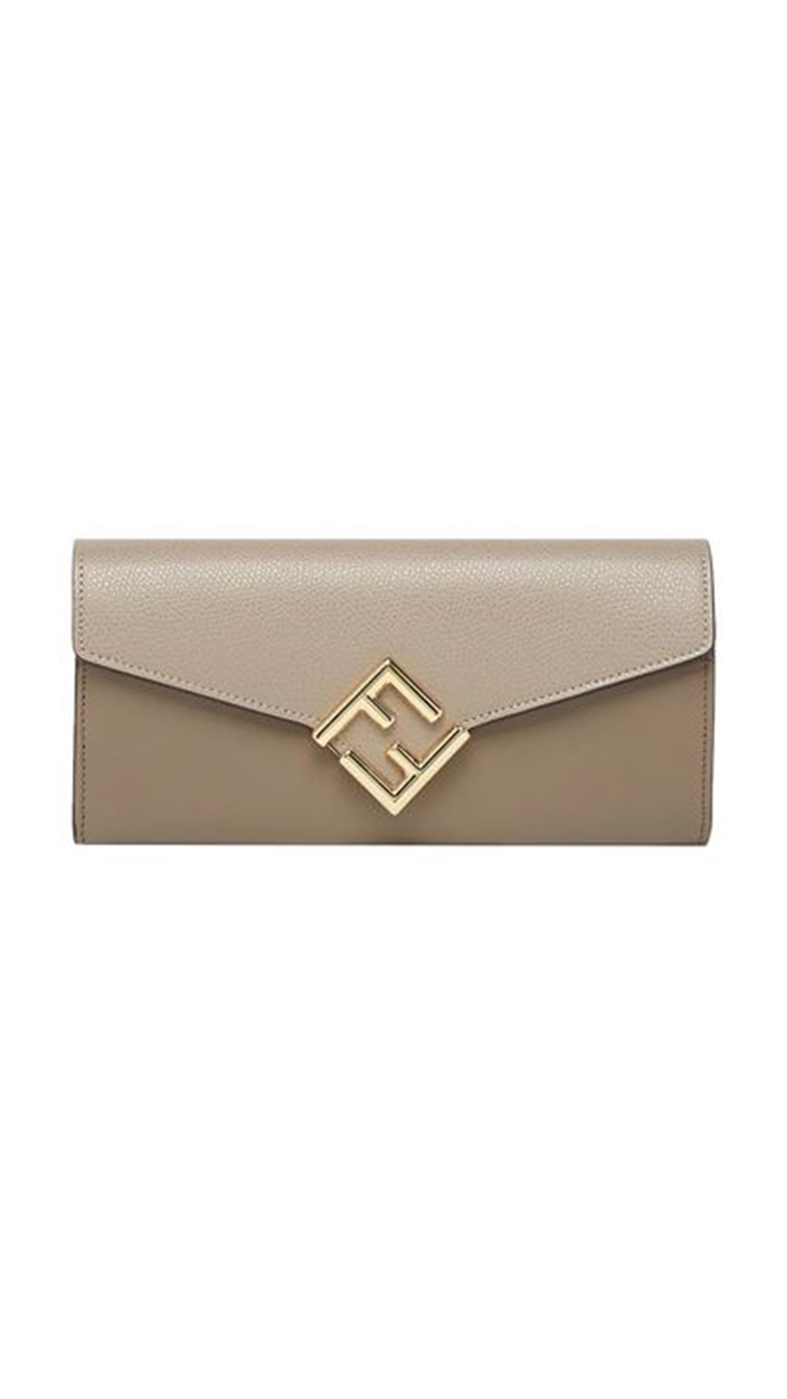 FF Diamonds Continental Wallet - Taupe