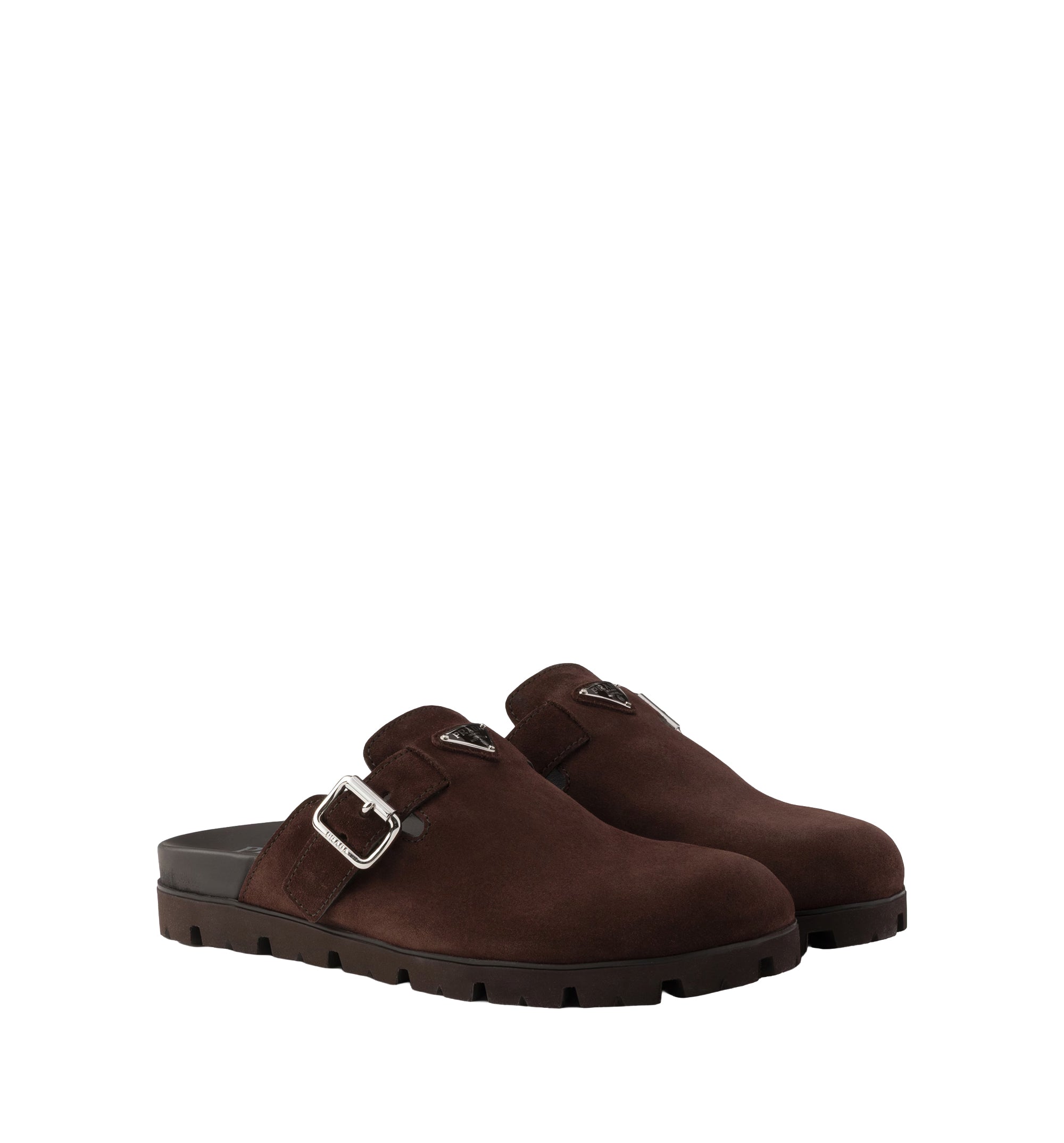 Suede Mules