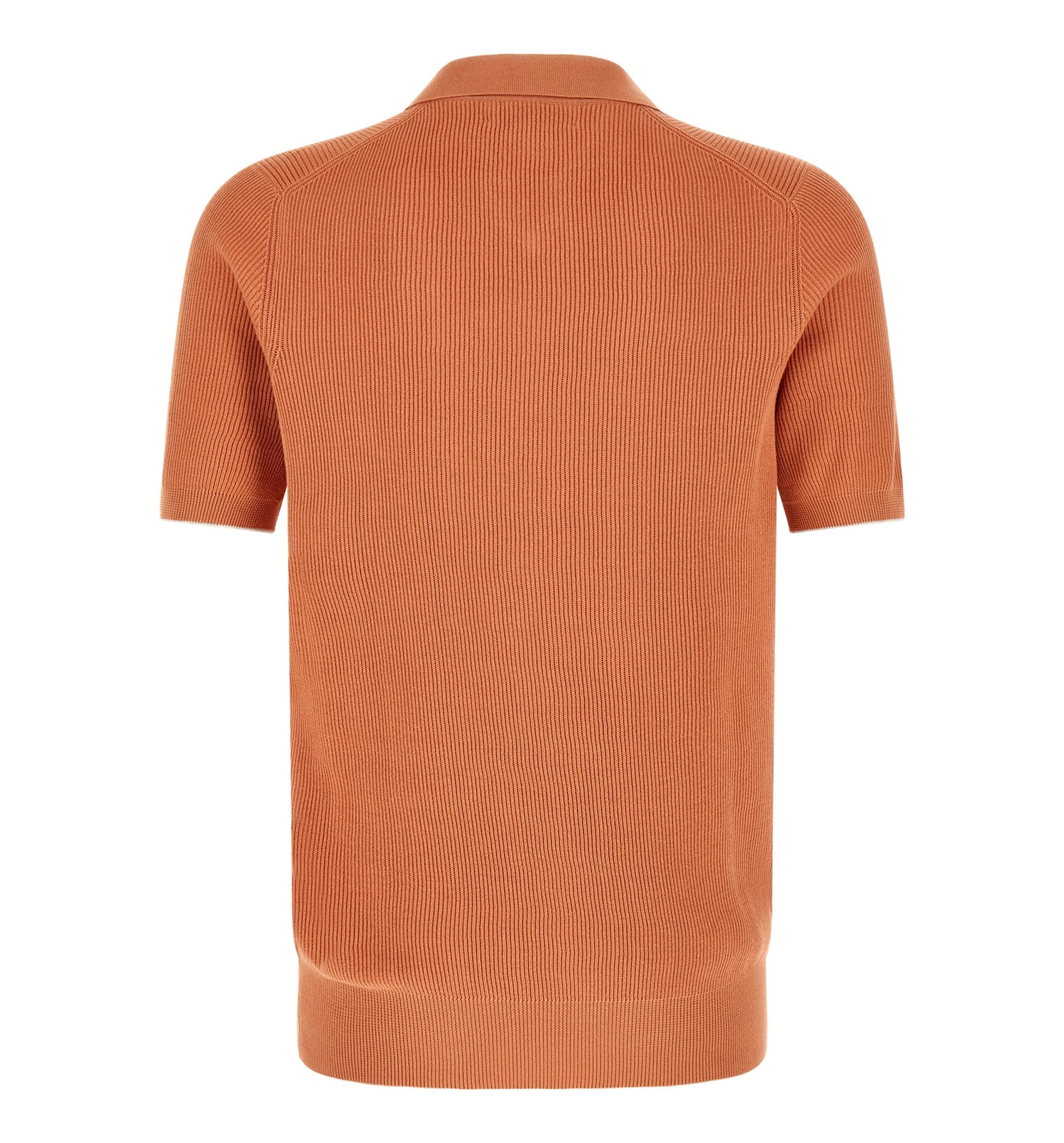 Cotton English Rib Knit Polo