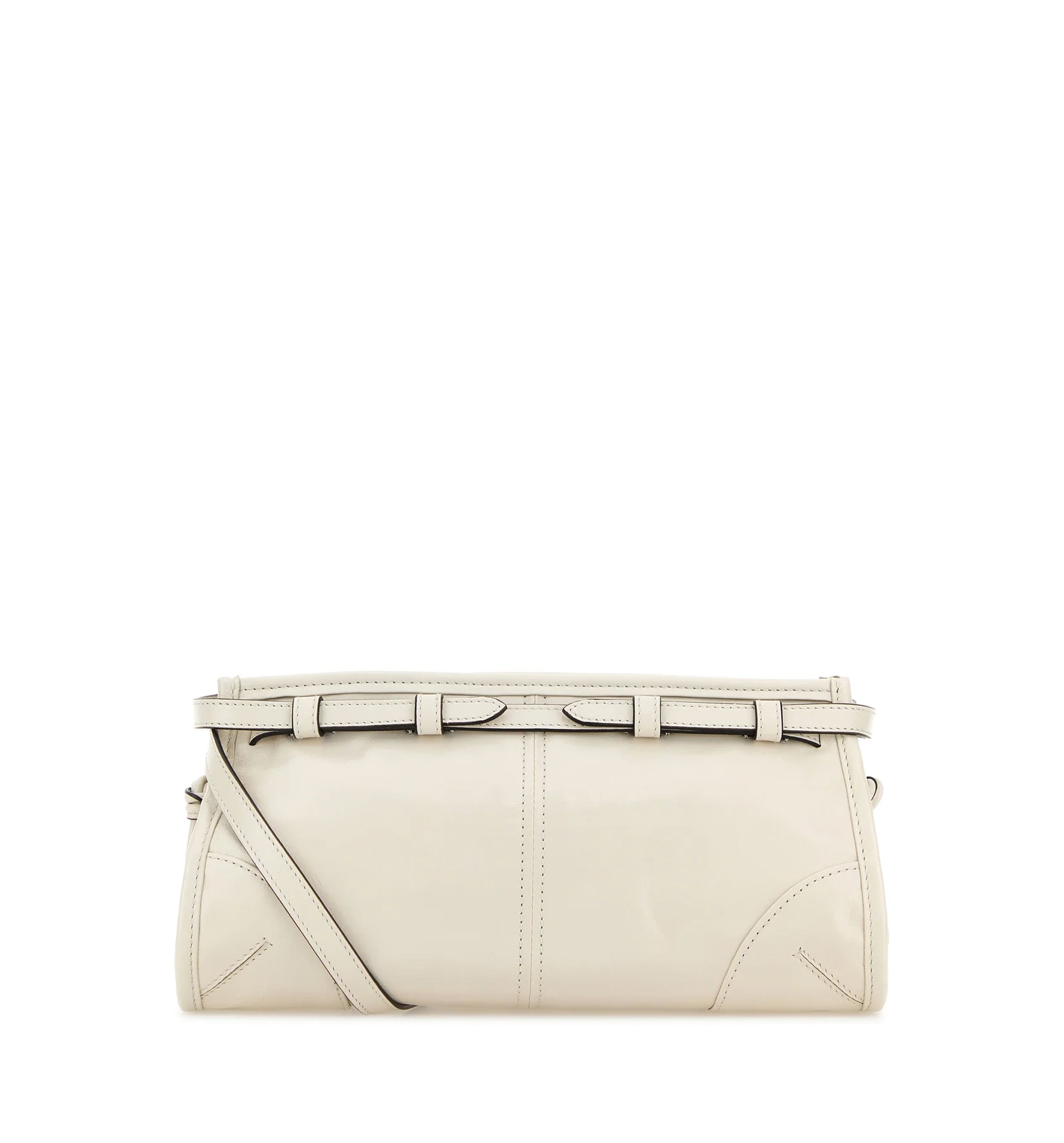 Small Prada Bonnie Crossbody Bag - Ivory