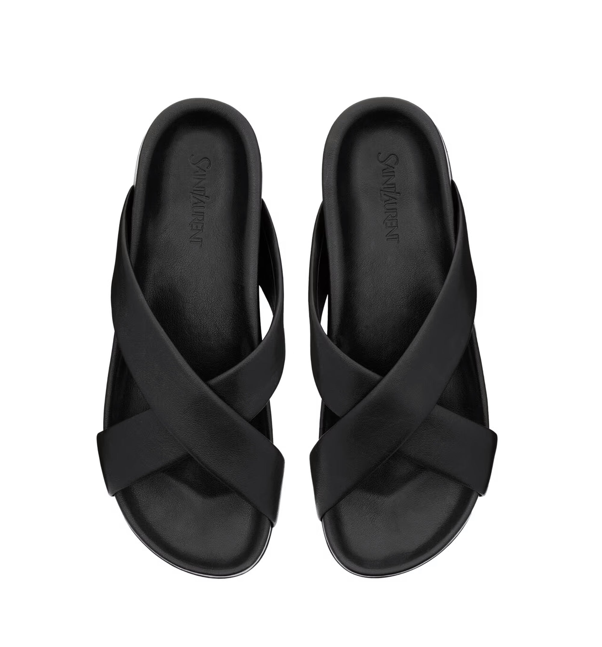 Nichols Slides In Smooth Leather