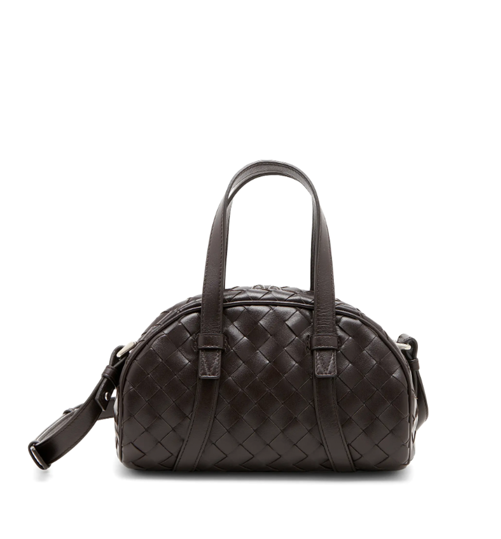 Small Jim Queen Intrecciato Avenue Leather Bag