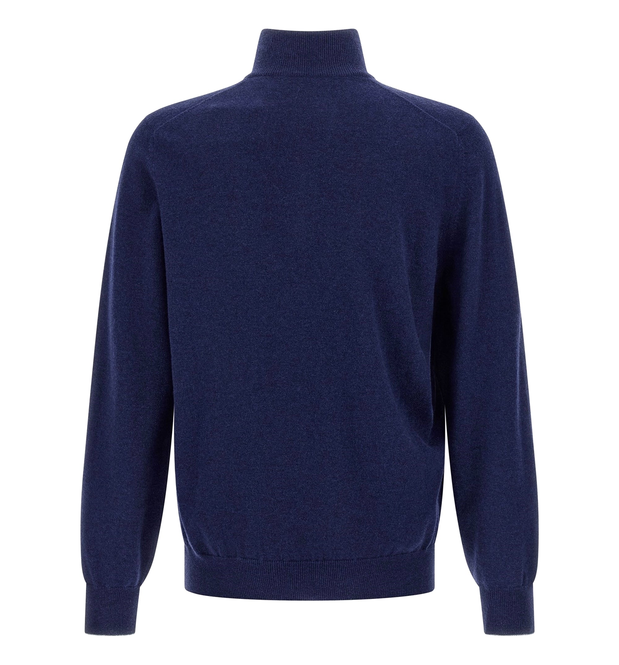 Cashmere Sweater With Half Zip