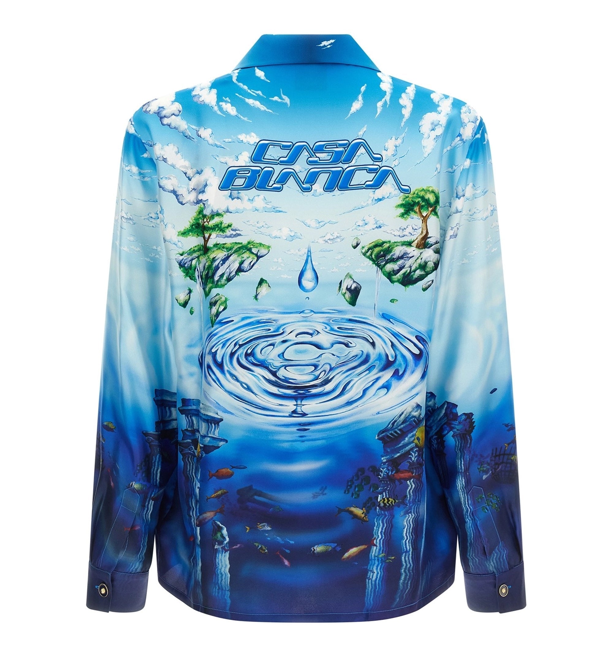 Lost Atlantis Silk Shirt